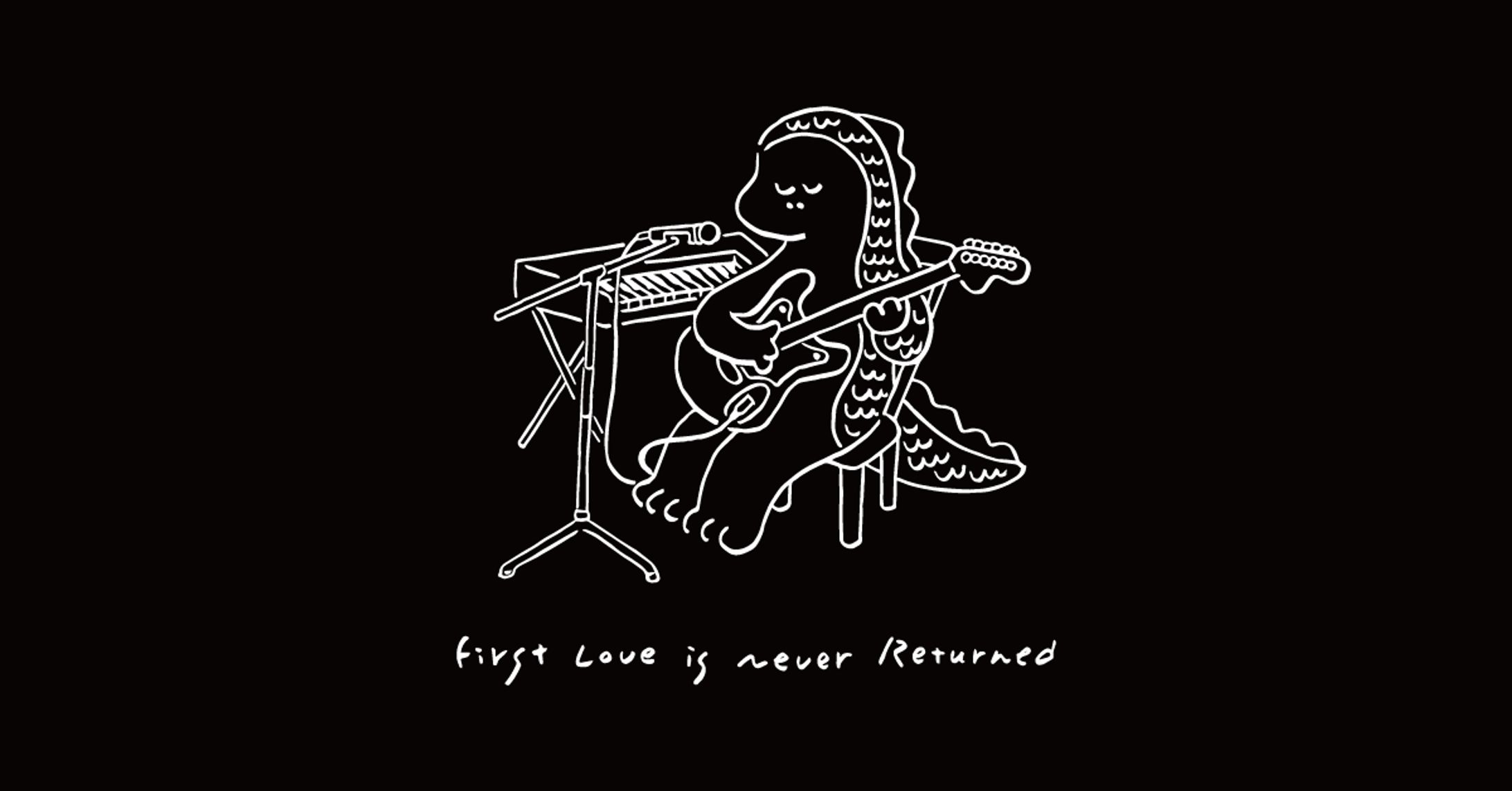 First Love is Never Returned Tシャツ、トレーナー First Love is Never Returned ロングTシャツ / イラスト（2023）