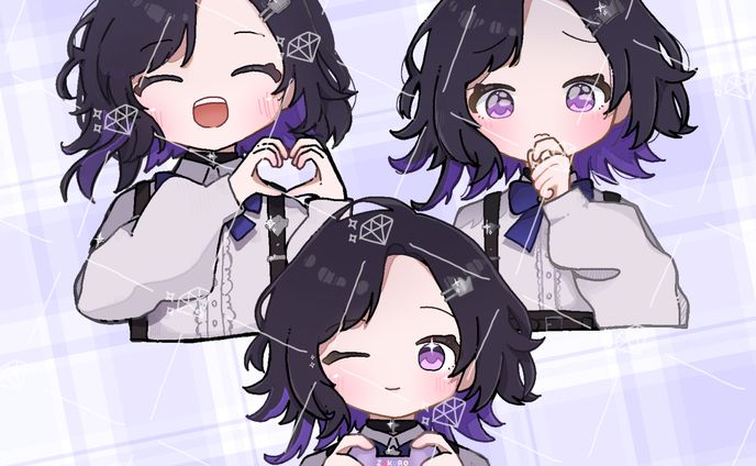 黒宮柘榴様_SDイラスト