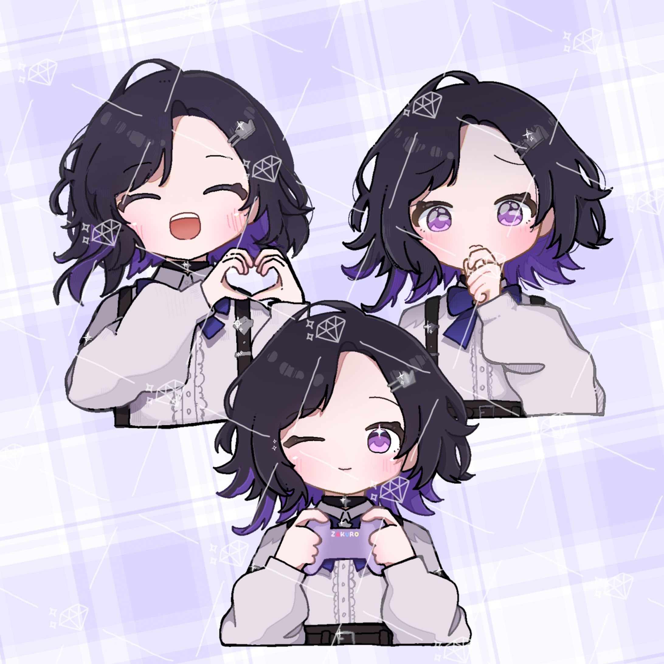 黒宮柘榴様_SDイラスト-1