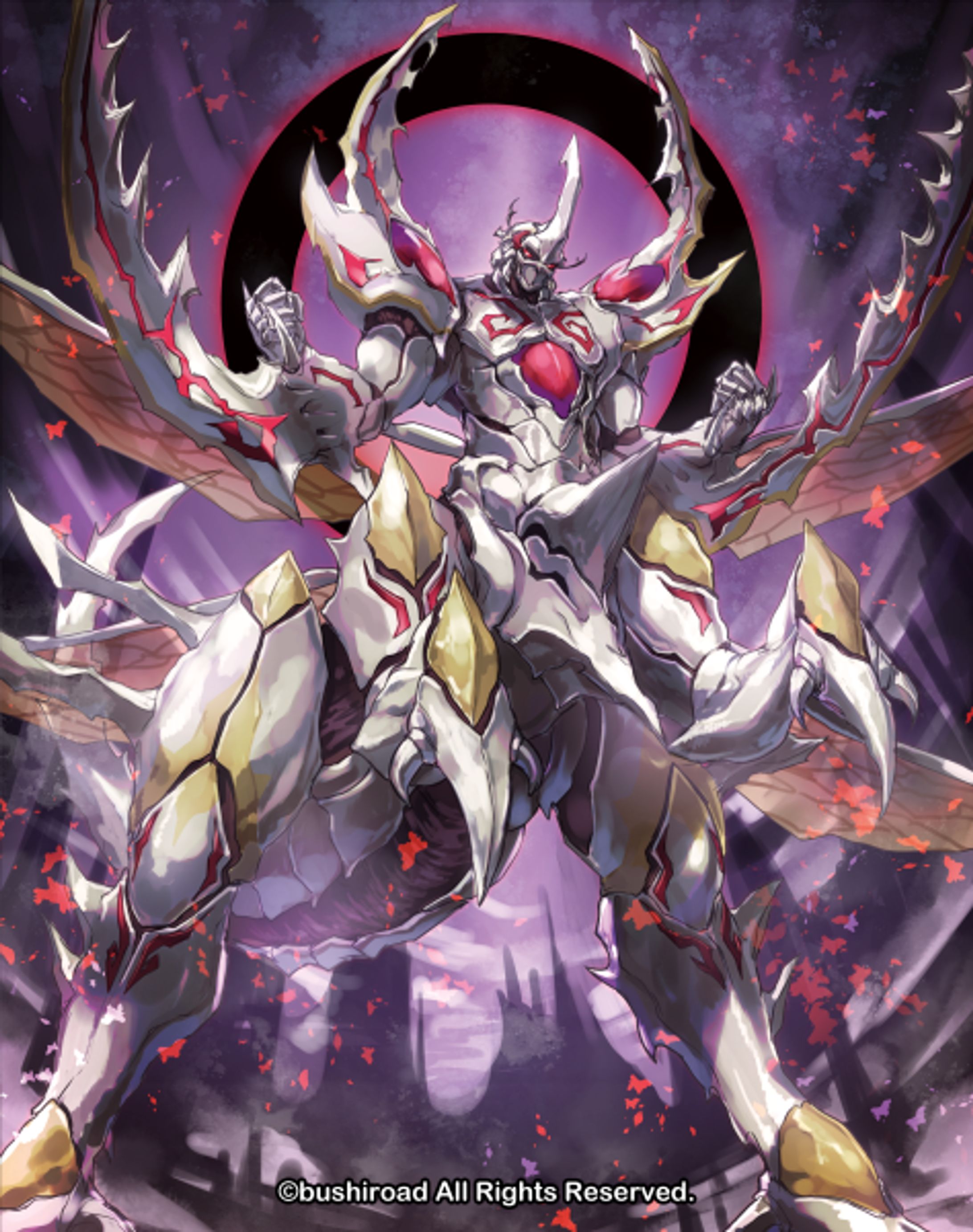 『邪甲帝王 ウラギラファ “Я”』カードファイト!!ヴァンガード-1