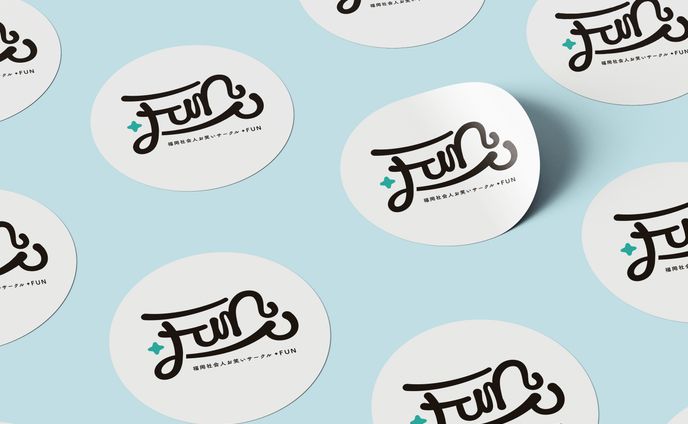 福岡社会人お笑いサークル+Fun/ステッカー