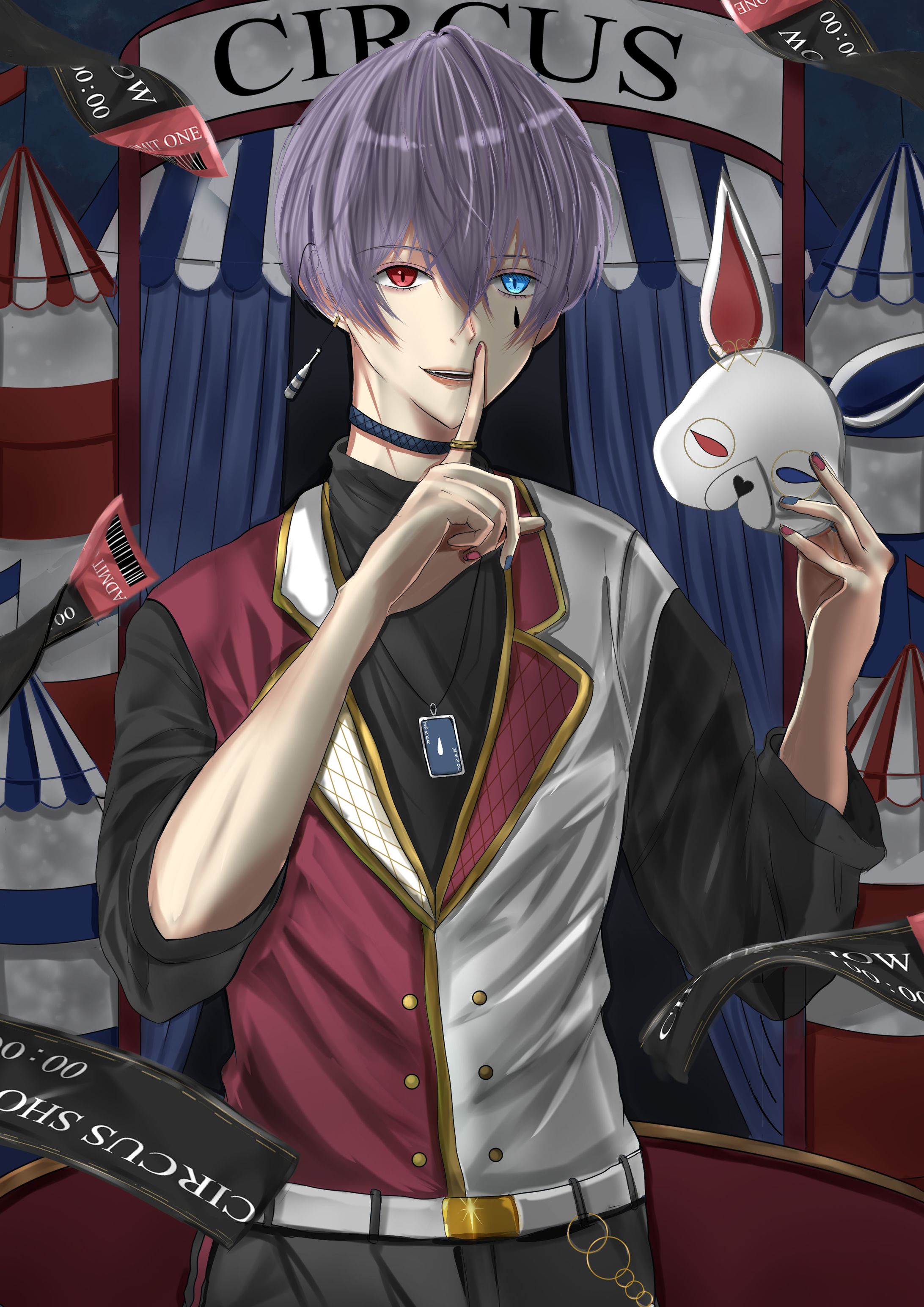 【オリジナルイラスト】Secret CIRCUS SHOW-1