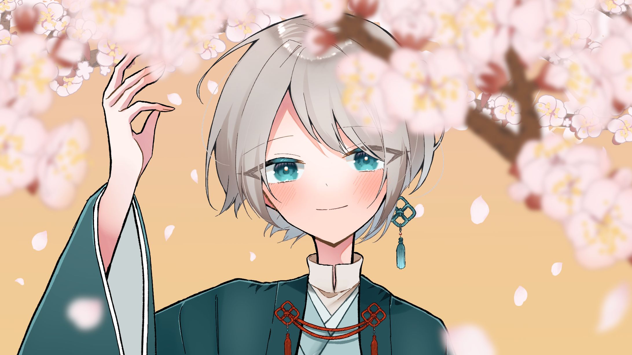 【歌ってみたイラスト】あんずの花-1
