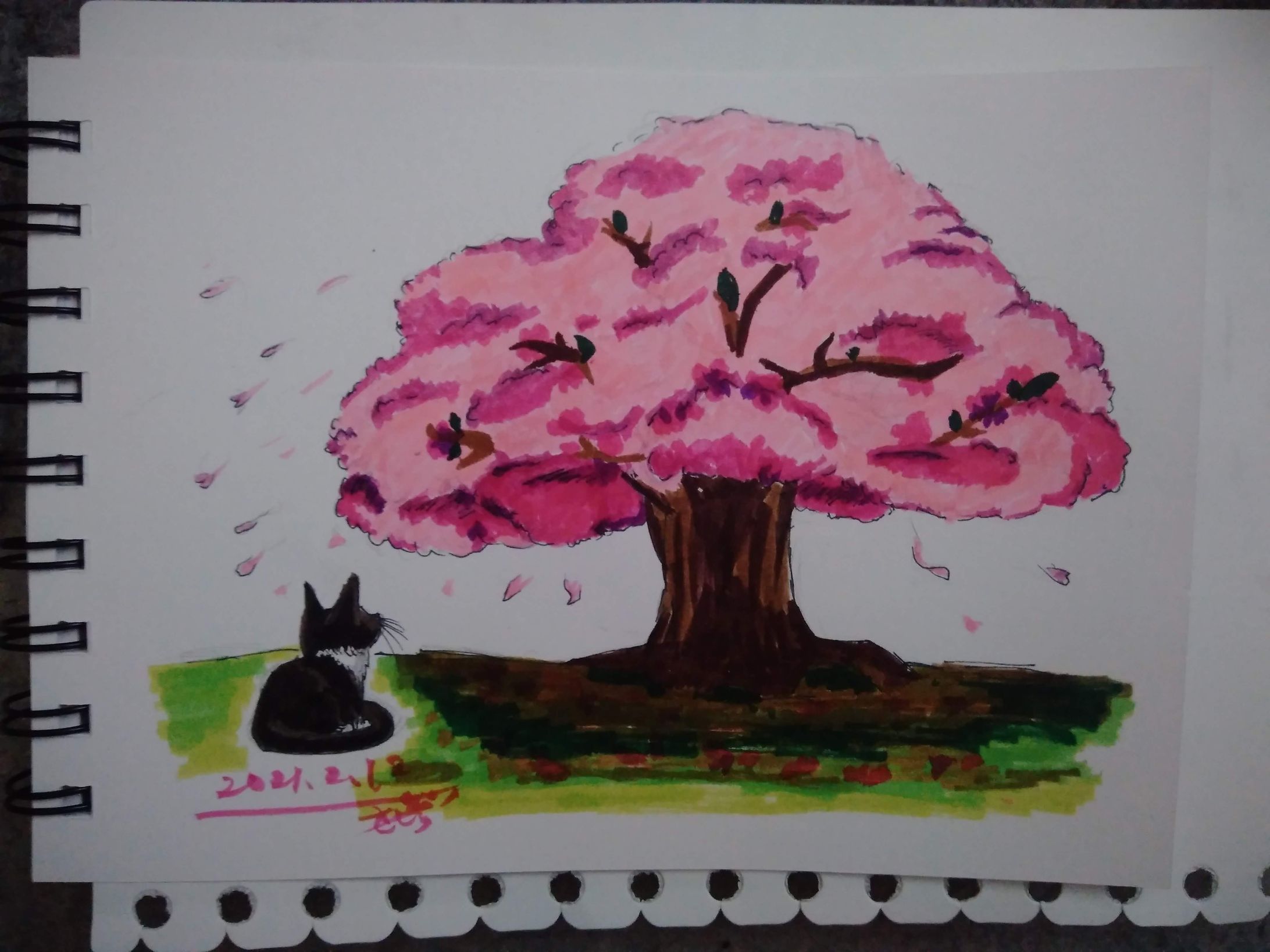 アナログイラストsample画像⑤-1