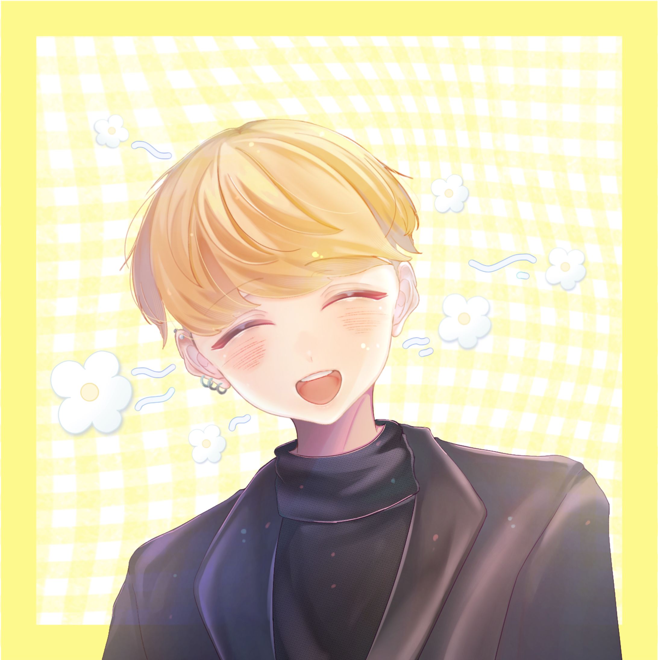 【アイコン用】差分イラスト2枚-1