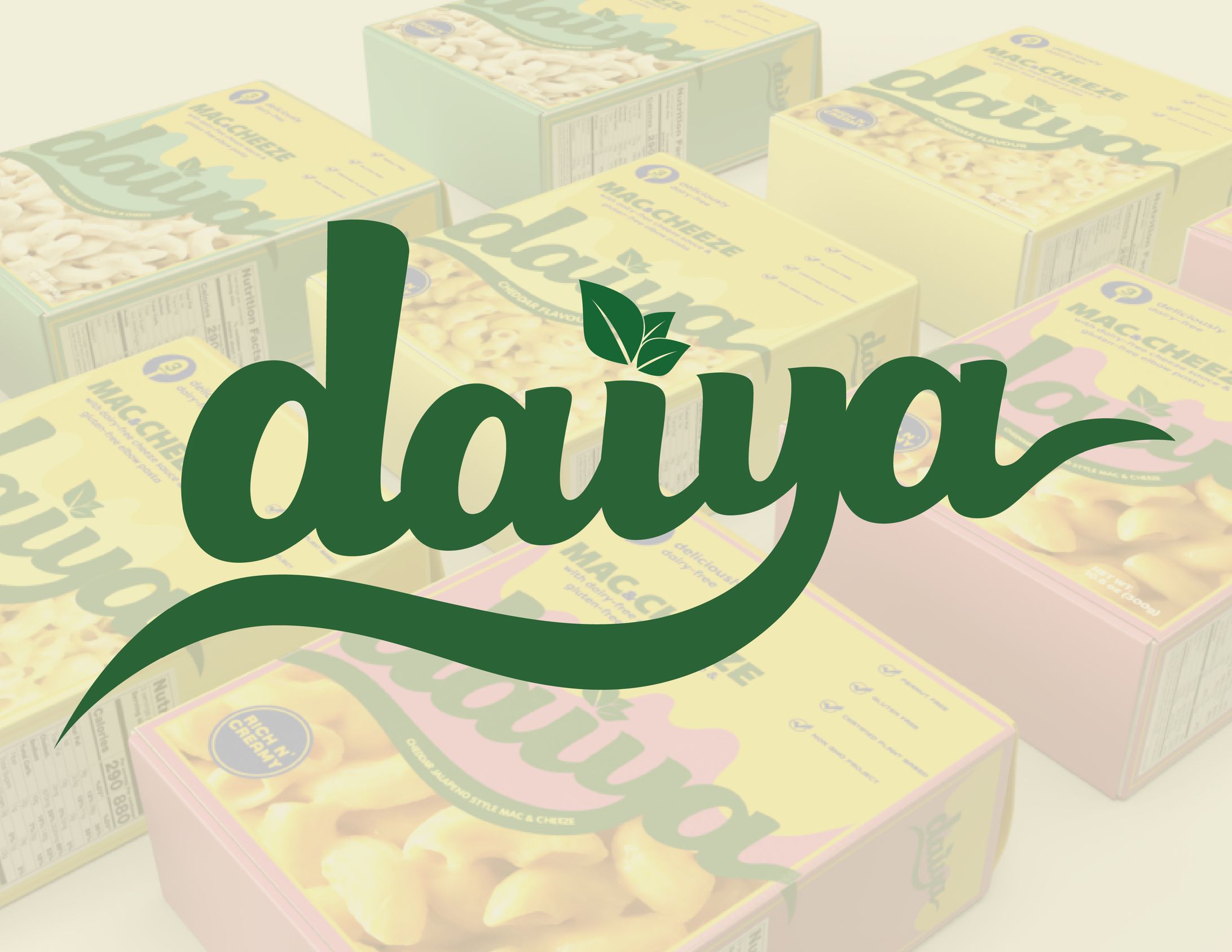Daiya Mac&Cheese Branding project-1
