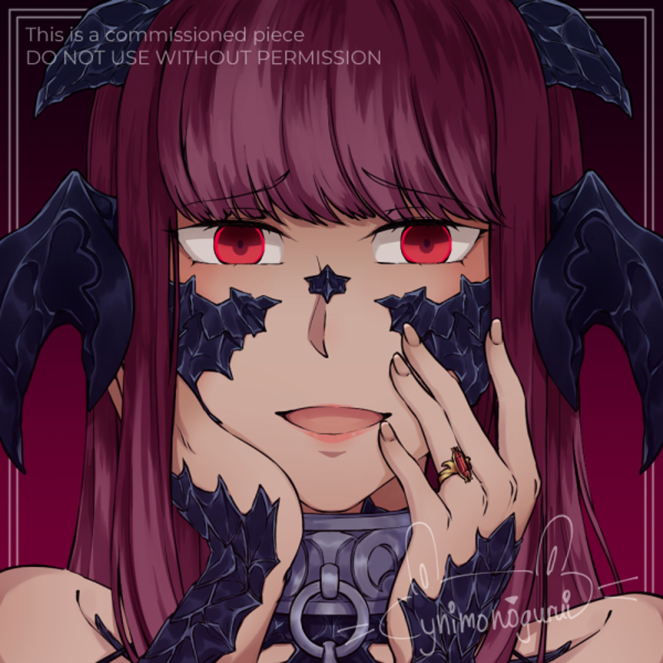 [Commission] FFXIV Au'ra-1