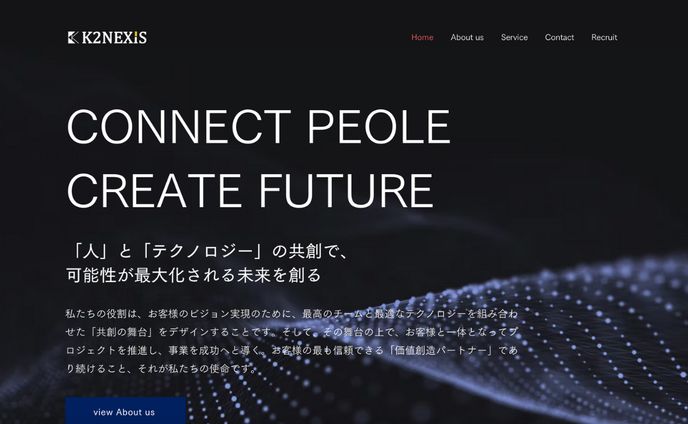 【株式会社K2Nexis】webサイト作成