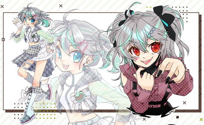 【個人】等身立ち絵　歌ってみた用
