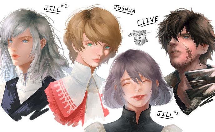 FFXVI　落書き