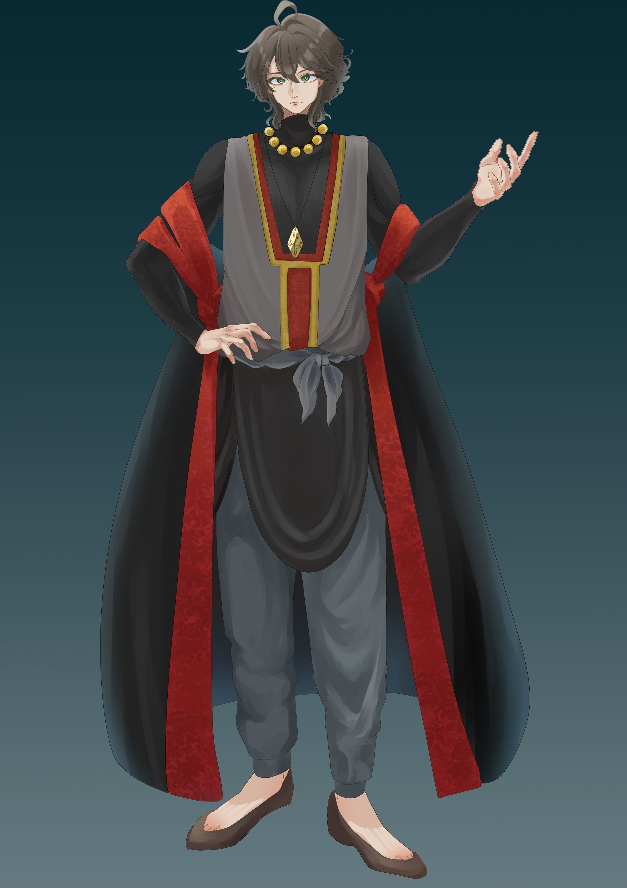 等身イケメンキャラクター立ち絵-1