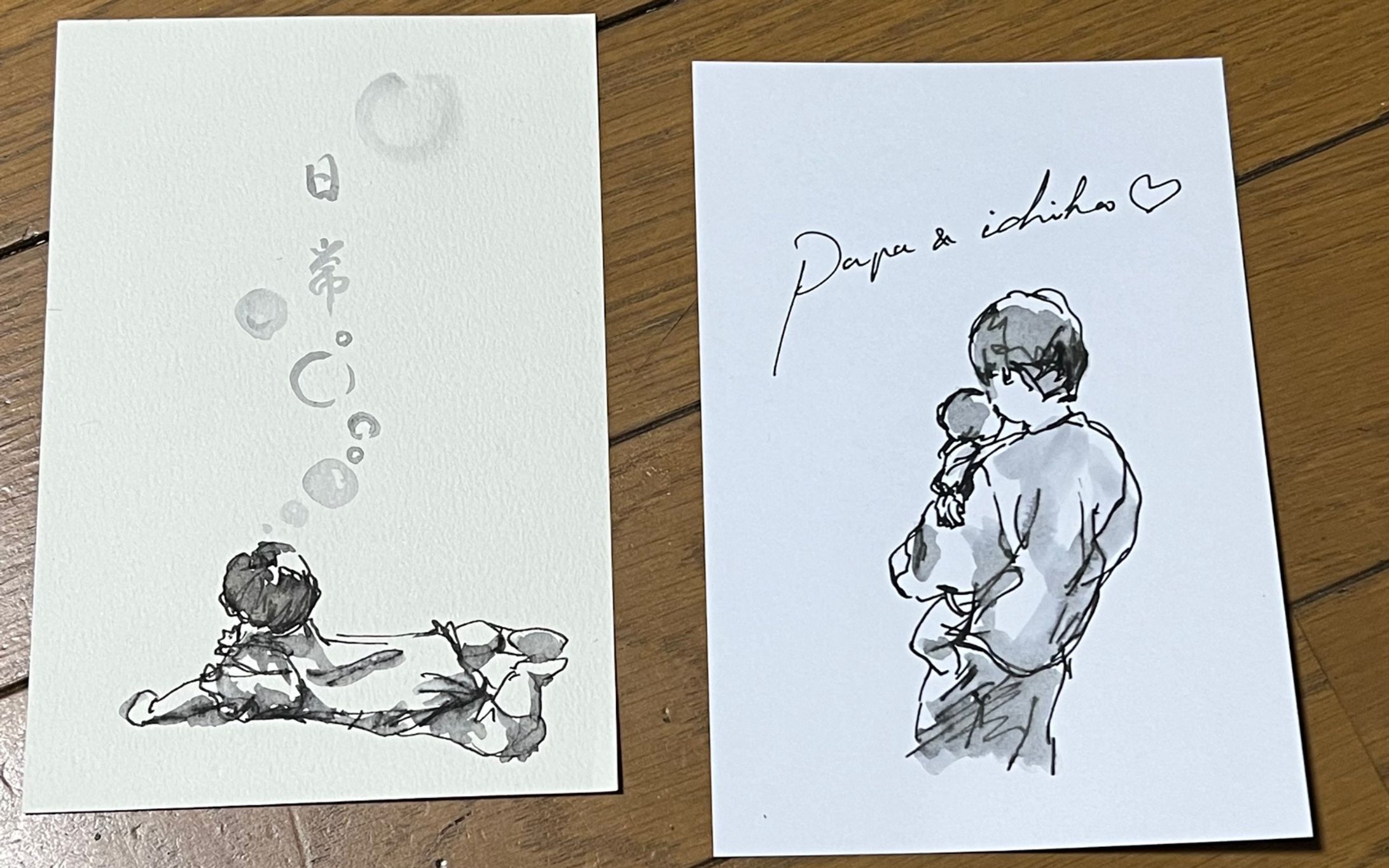 思い出🎈似顔絵-1