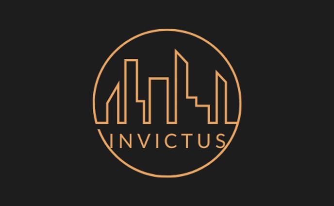 建築会社INVICTUSロゴデザイン
