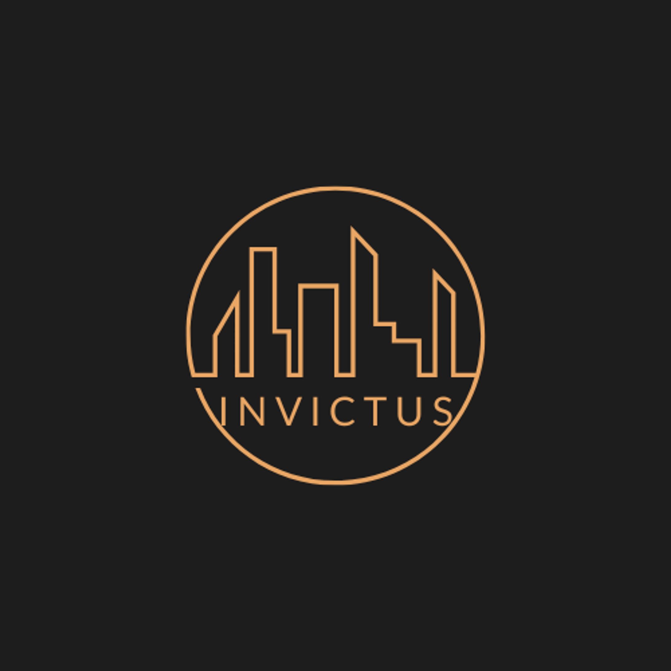 建築会社INVICTUSロゴデザイン-1