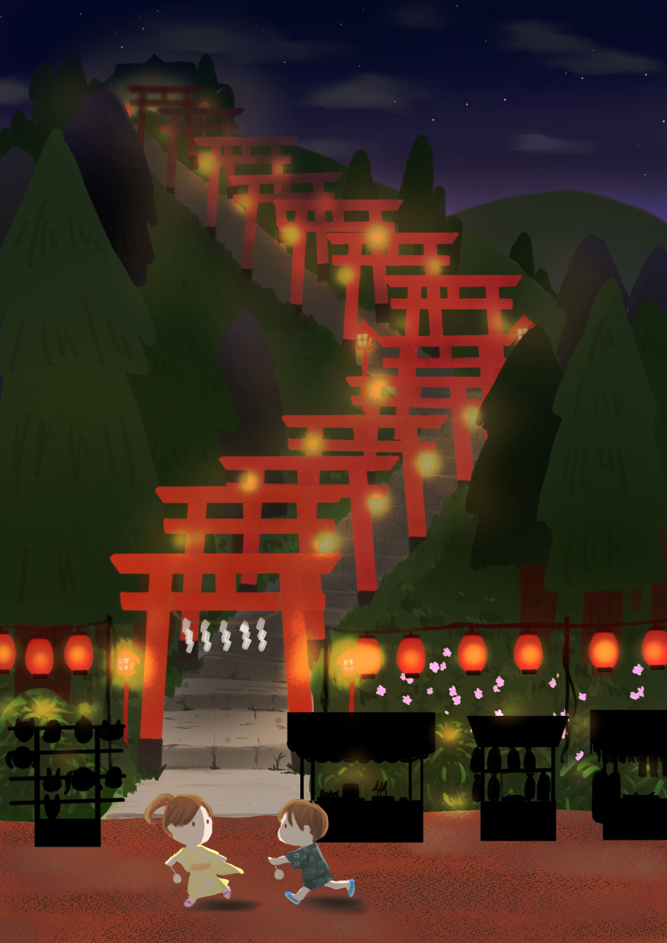 お祭りの後-1