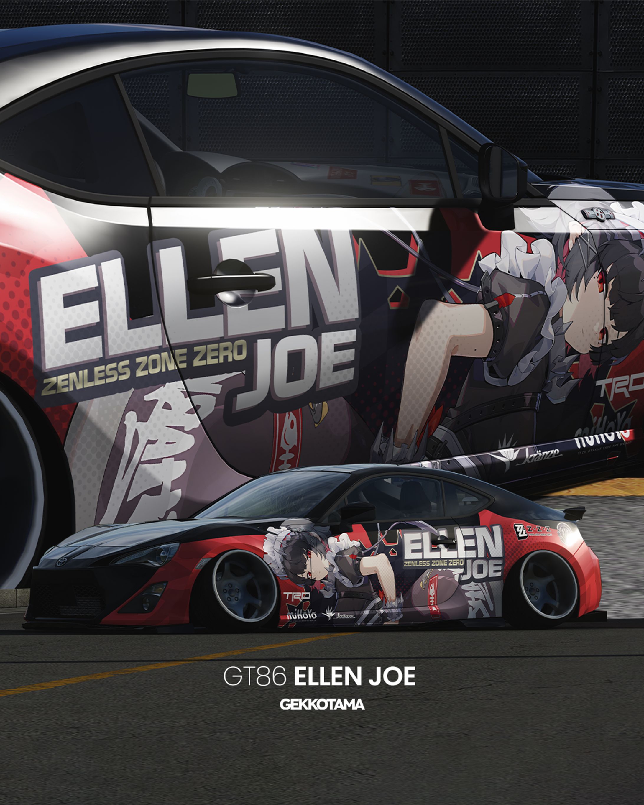 Ellen Joe ITASHA Asetto Corsa GT86-1