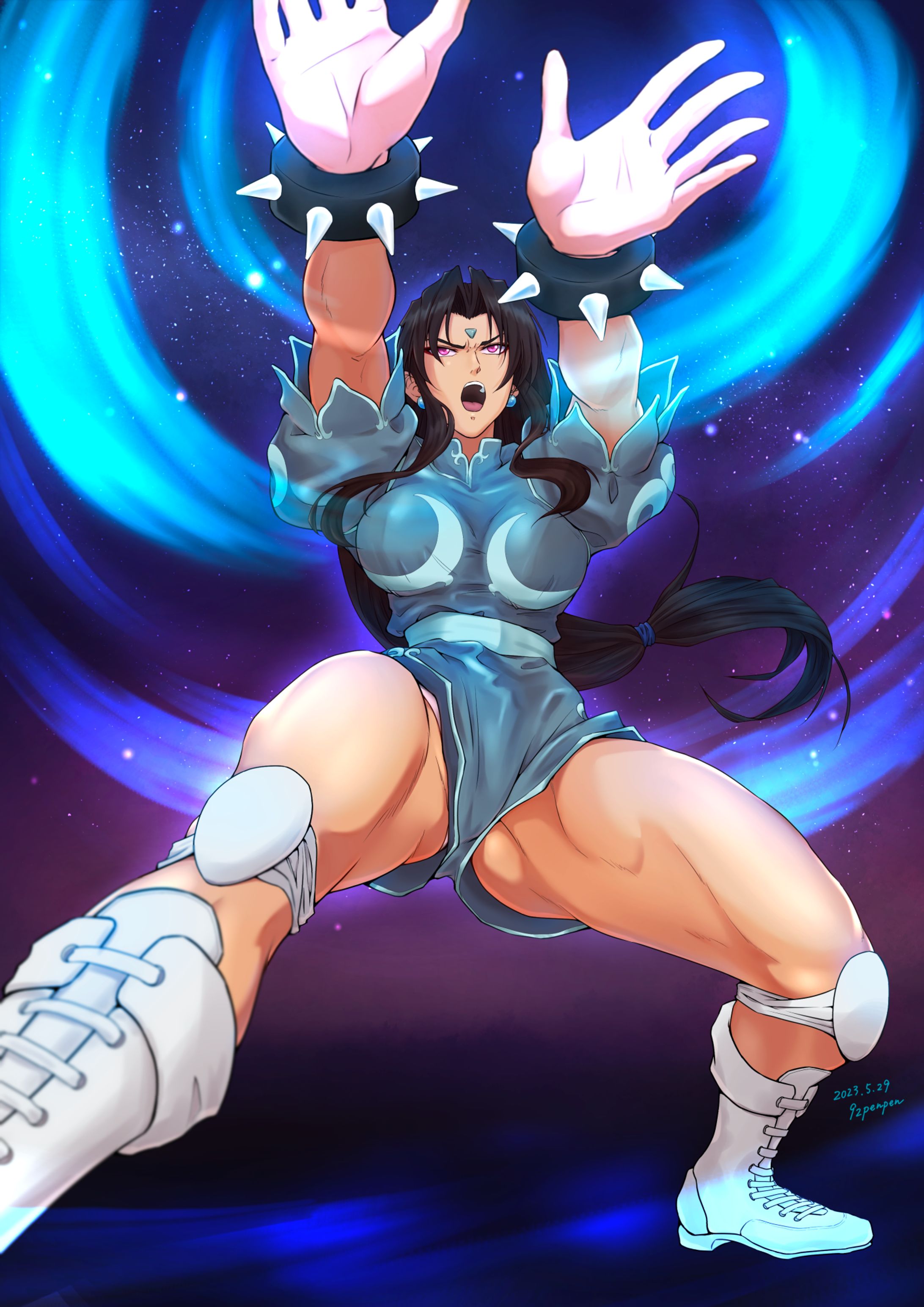気功掌！（サイバーチップ春麗）-1