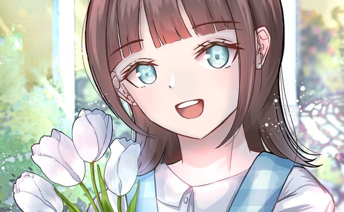 2021 女性アイコンイラストサンプル