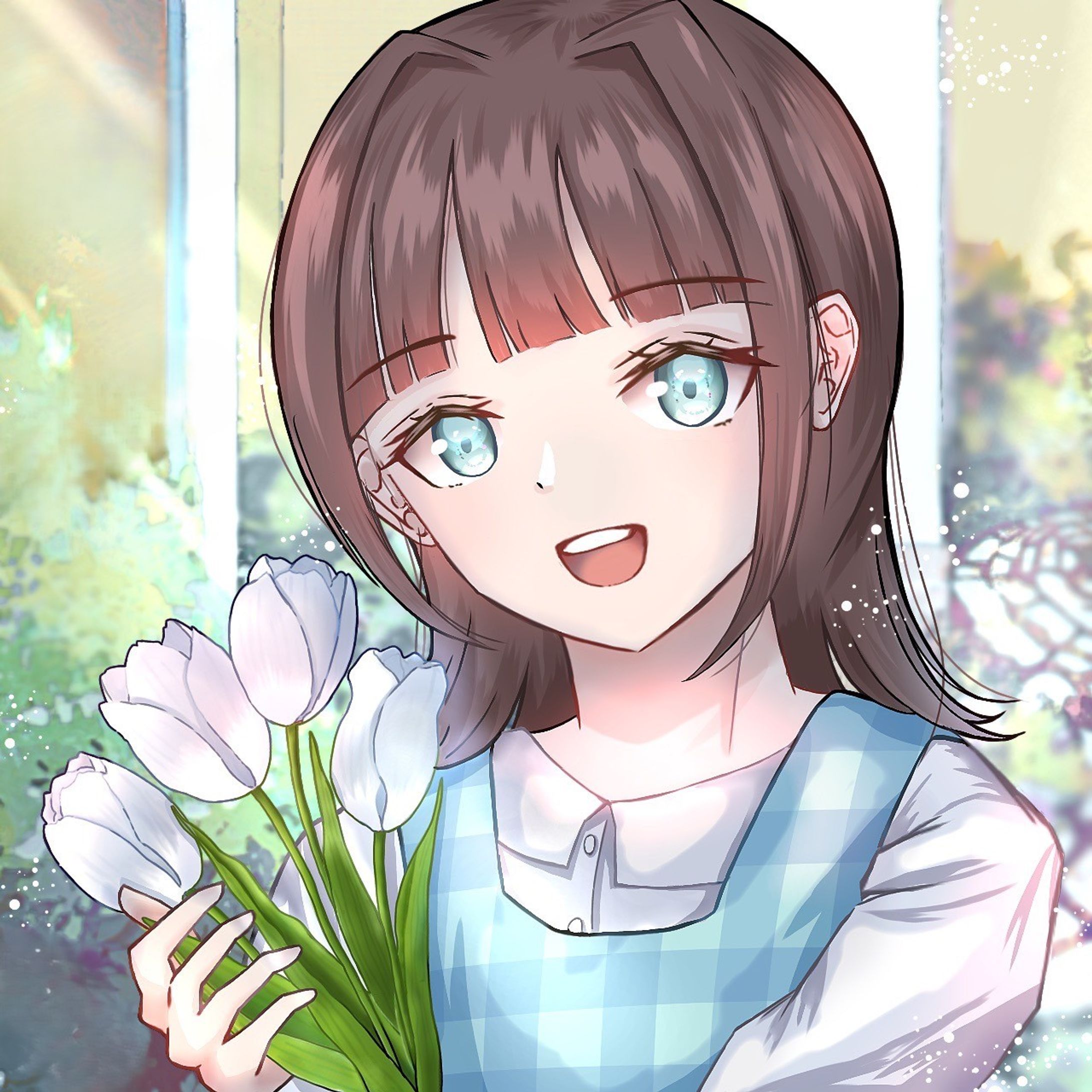 2021 女性アイコンイラストサンプル-1
