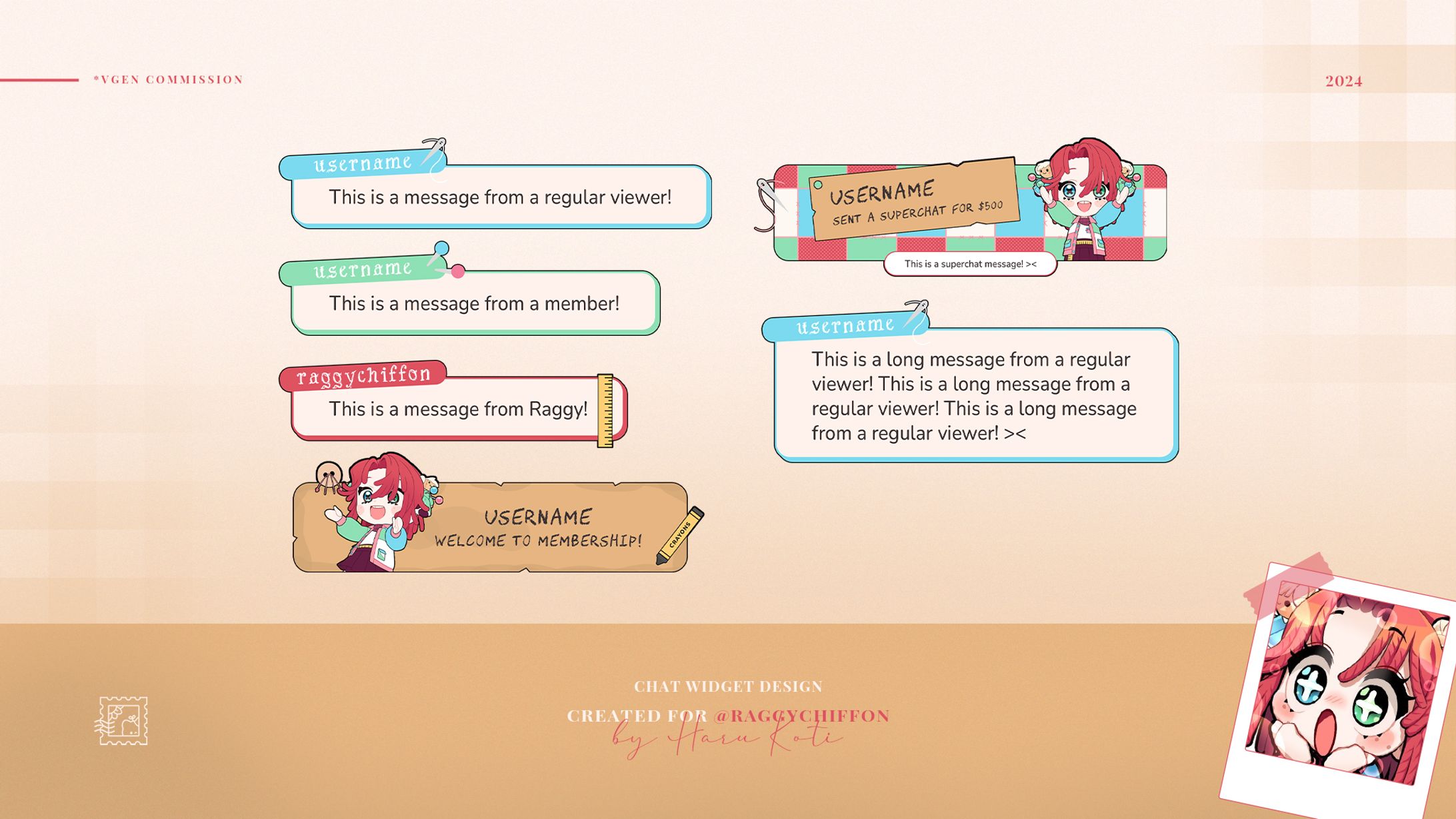 Raggy. Chat Widget Design-1