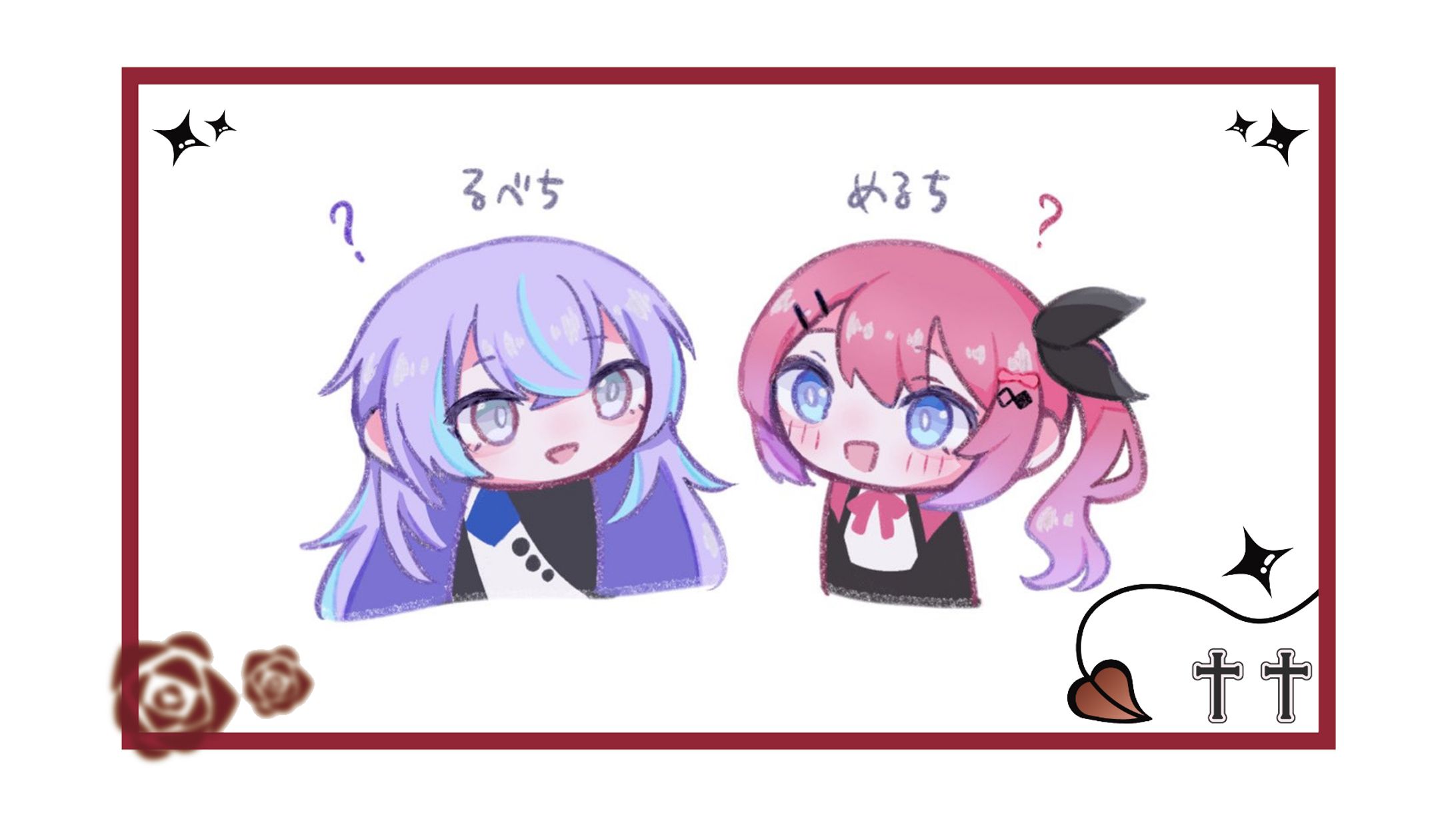 【二次創作】にじさんじ　SDイラスト-1