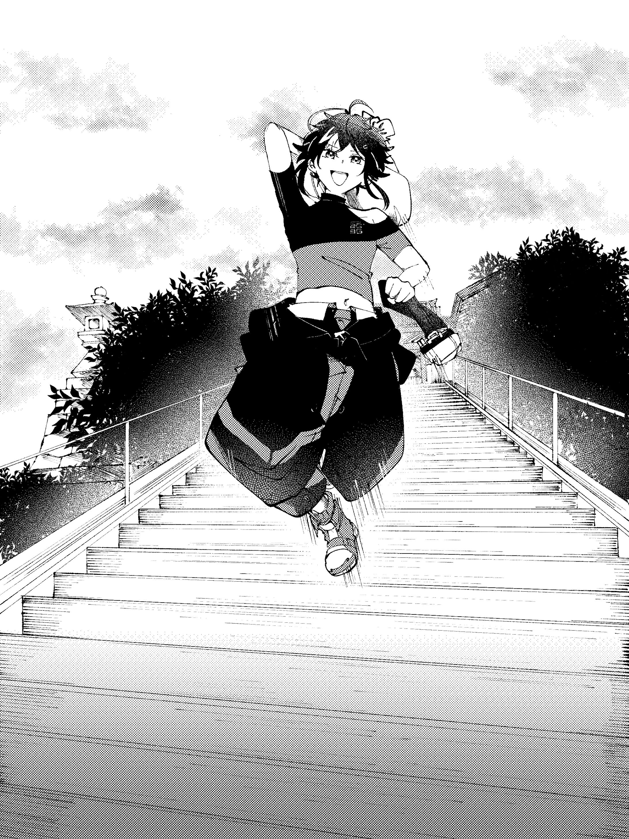 二次創作（モノクロ）-1