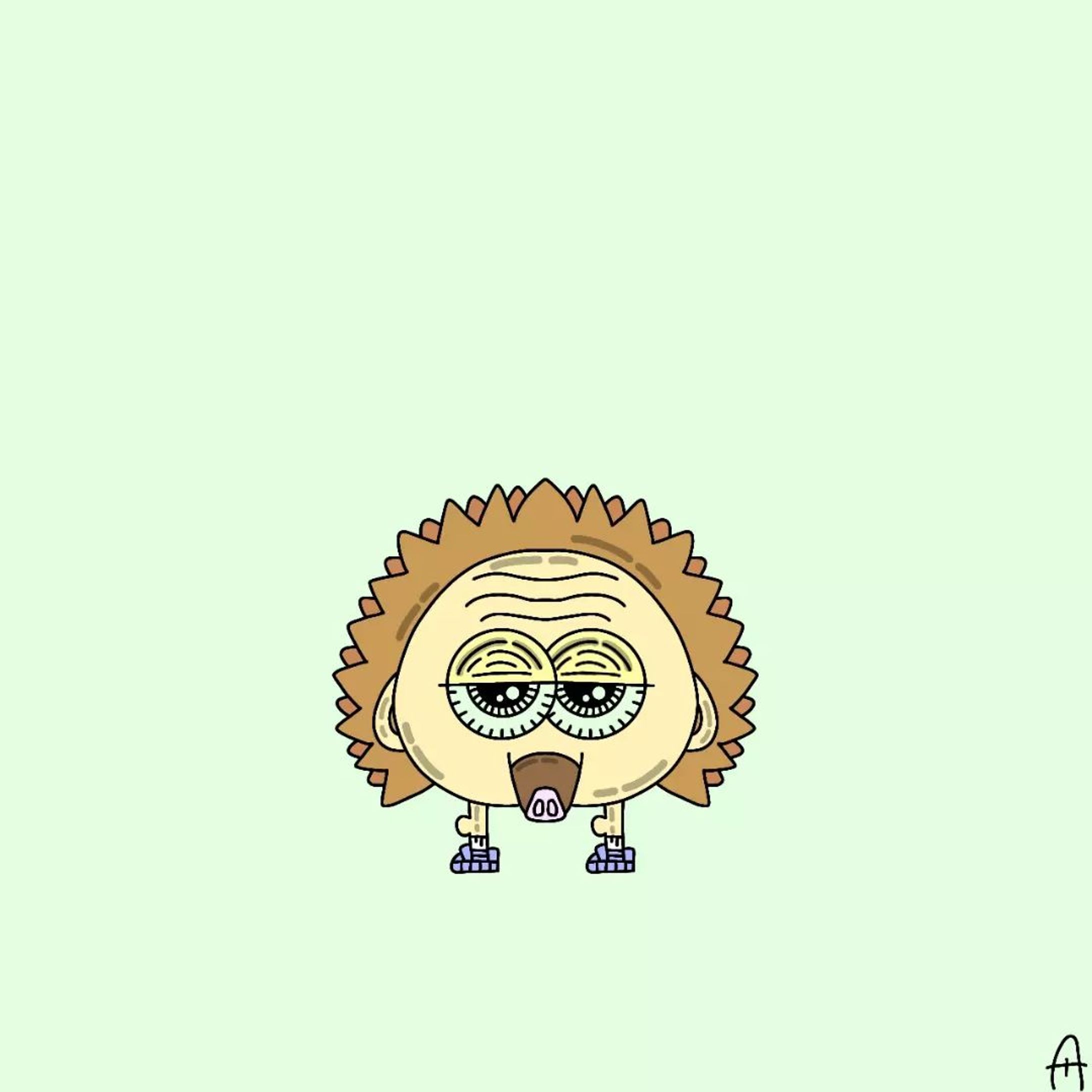 ハリネズミ-1