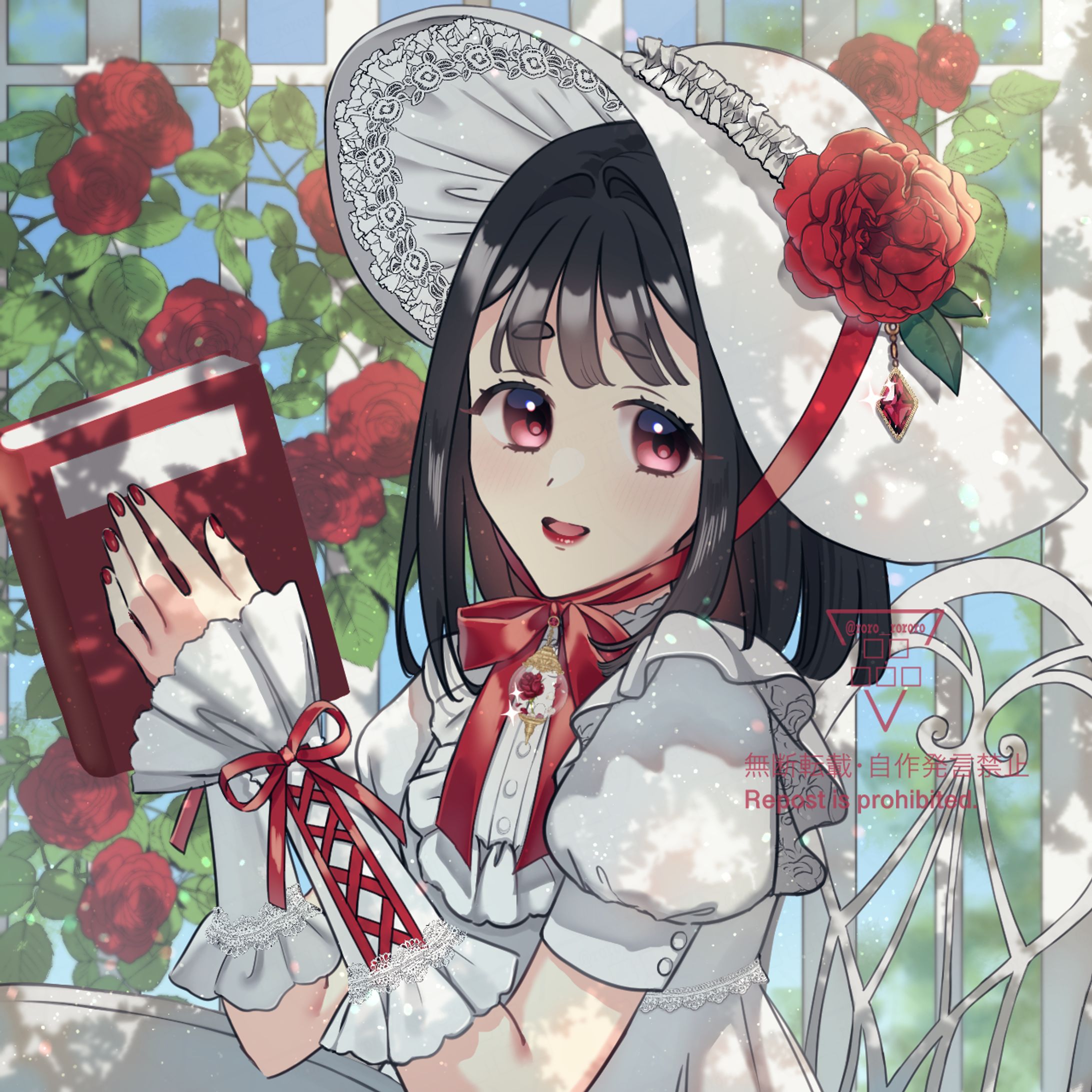 ✨️🌹陽だまりの赤い薔薇🌹✨️-1