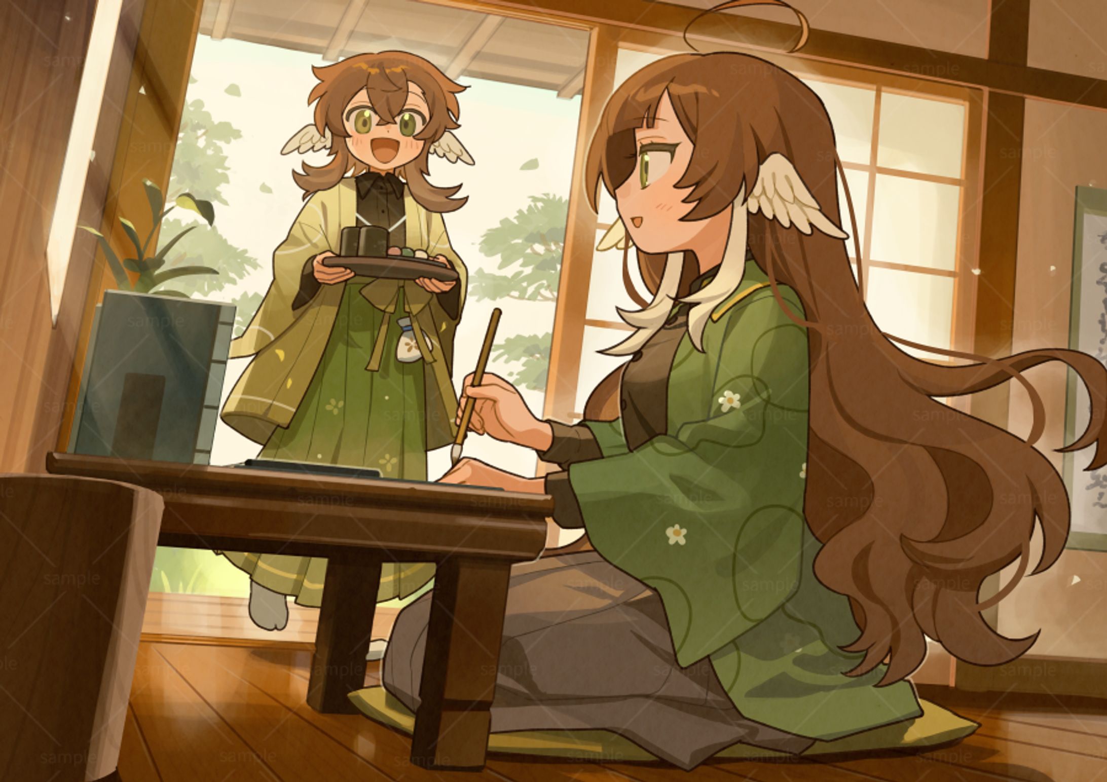 一枚絵イラスト-1