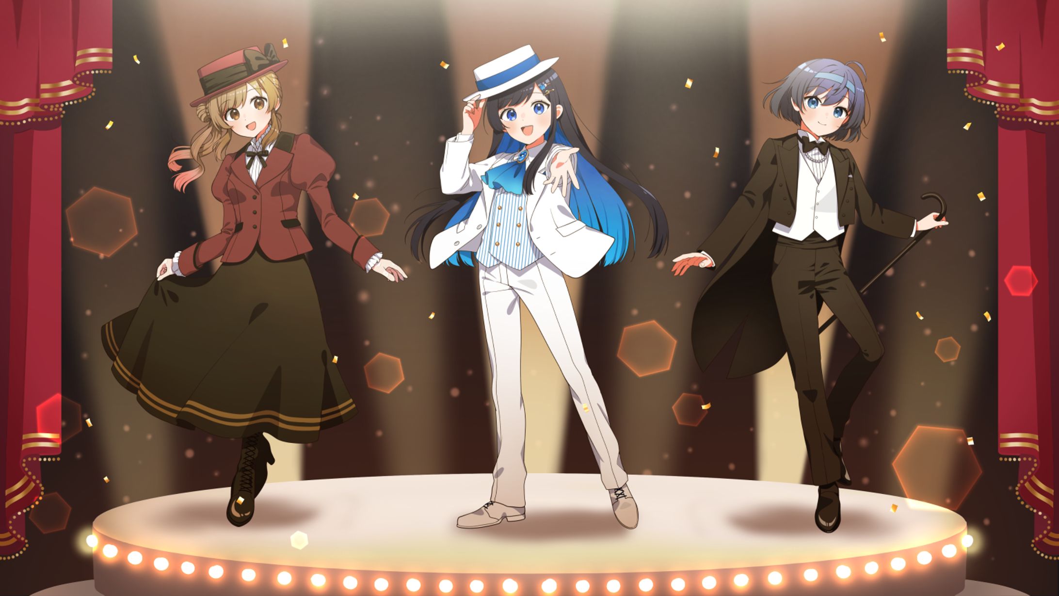 MVイラスト「ファンタスティック・ショータイム！」-1