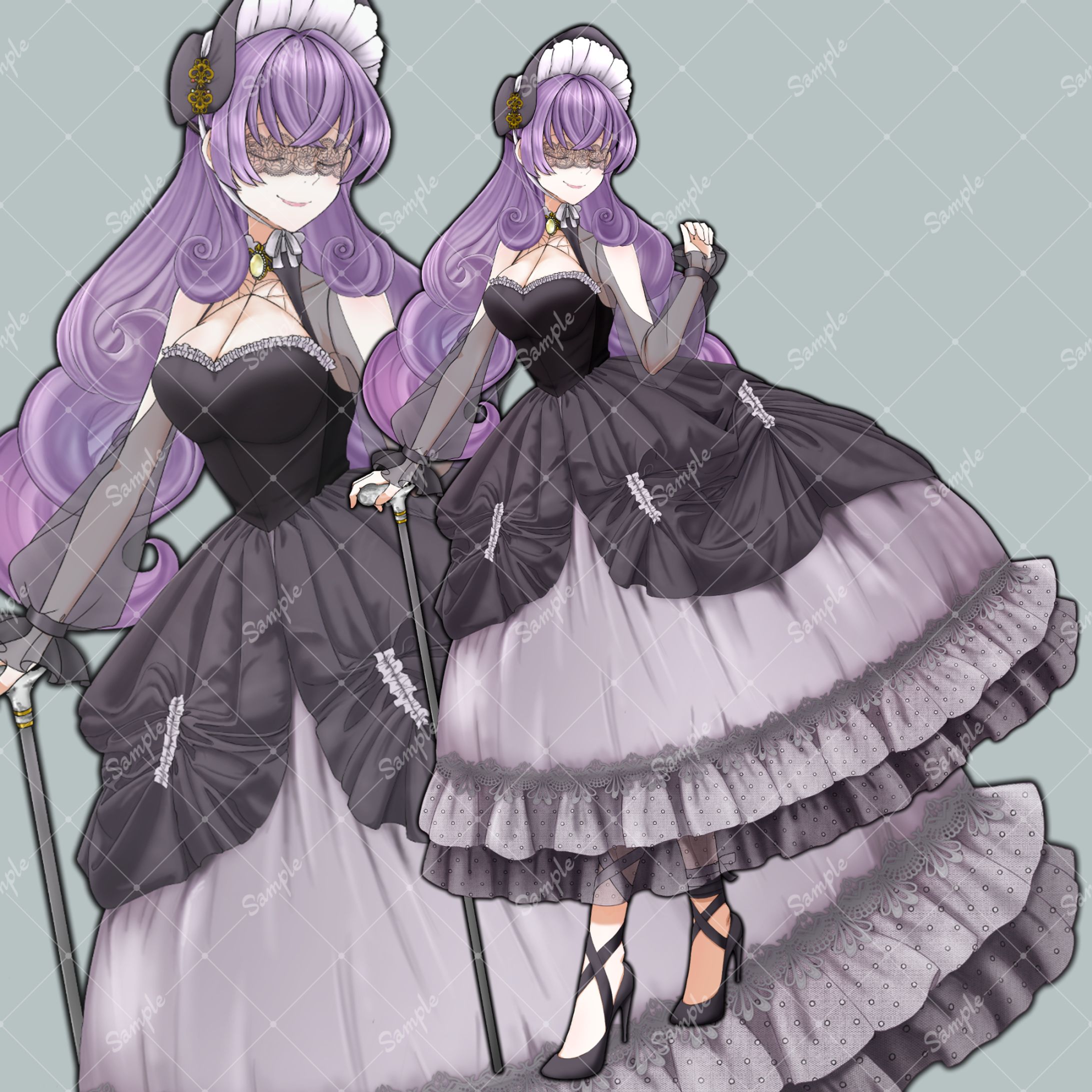 CoC「ヤドリギあやかし探偵社」　HO蜘蛛 　立ち絵1-1