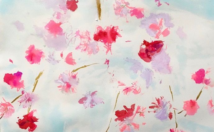 1hour ✏️
#桜　#水彩画  #水彩  #watercolor #cherryblossom