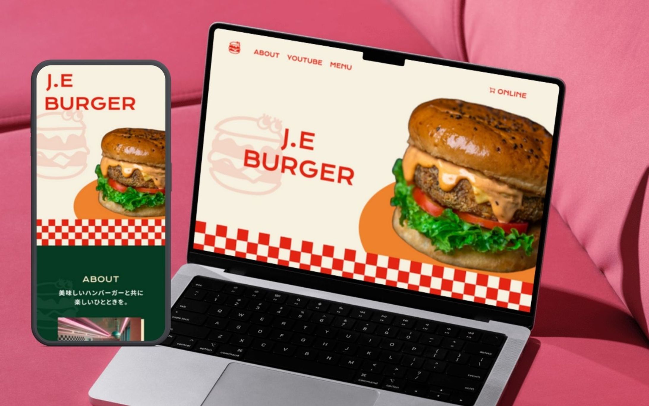 【LP】ハンバーガーショップ-1