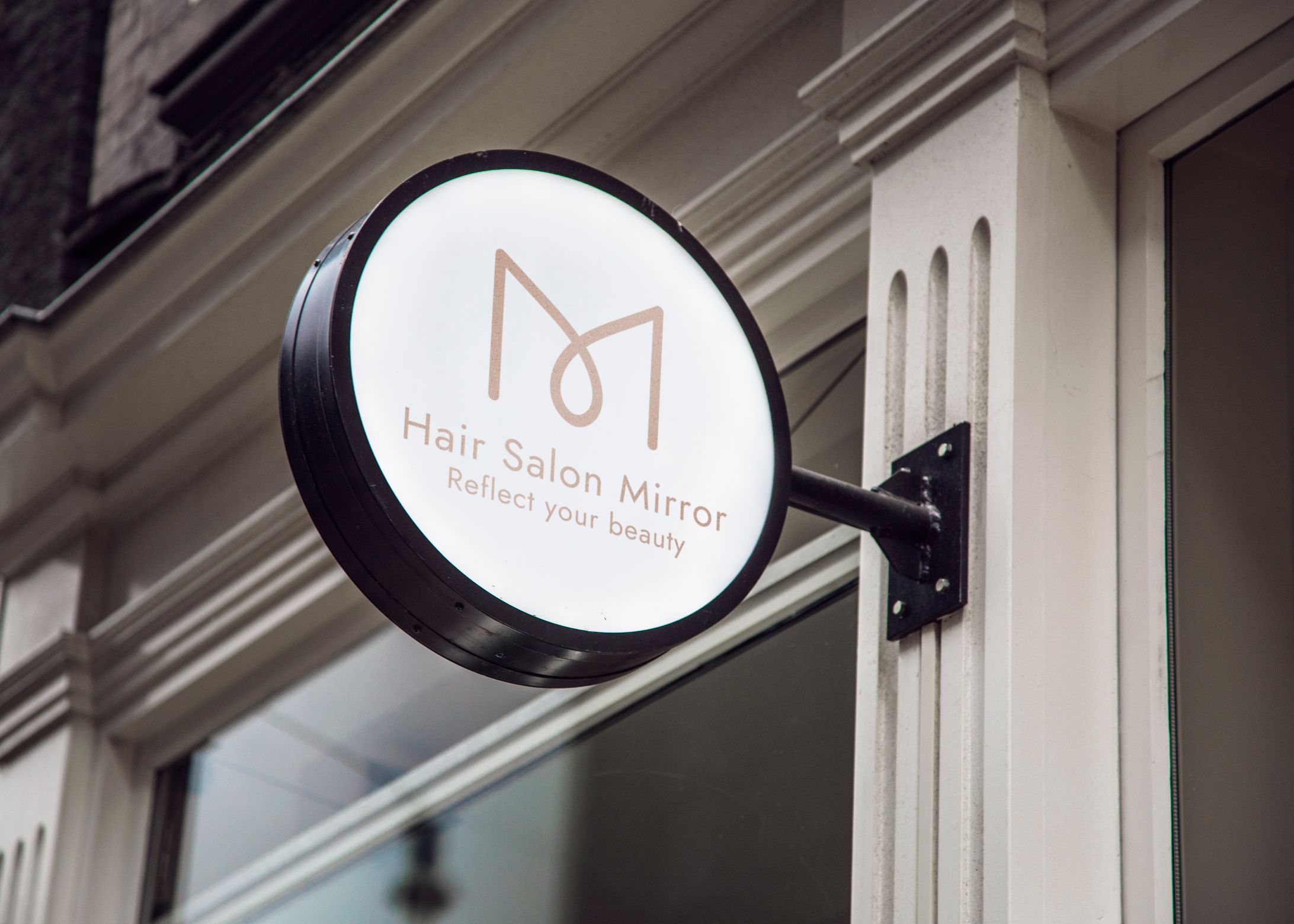 Hair Salon Mirror様　ロゴ制作-1