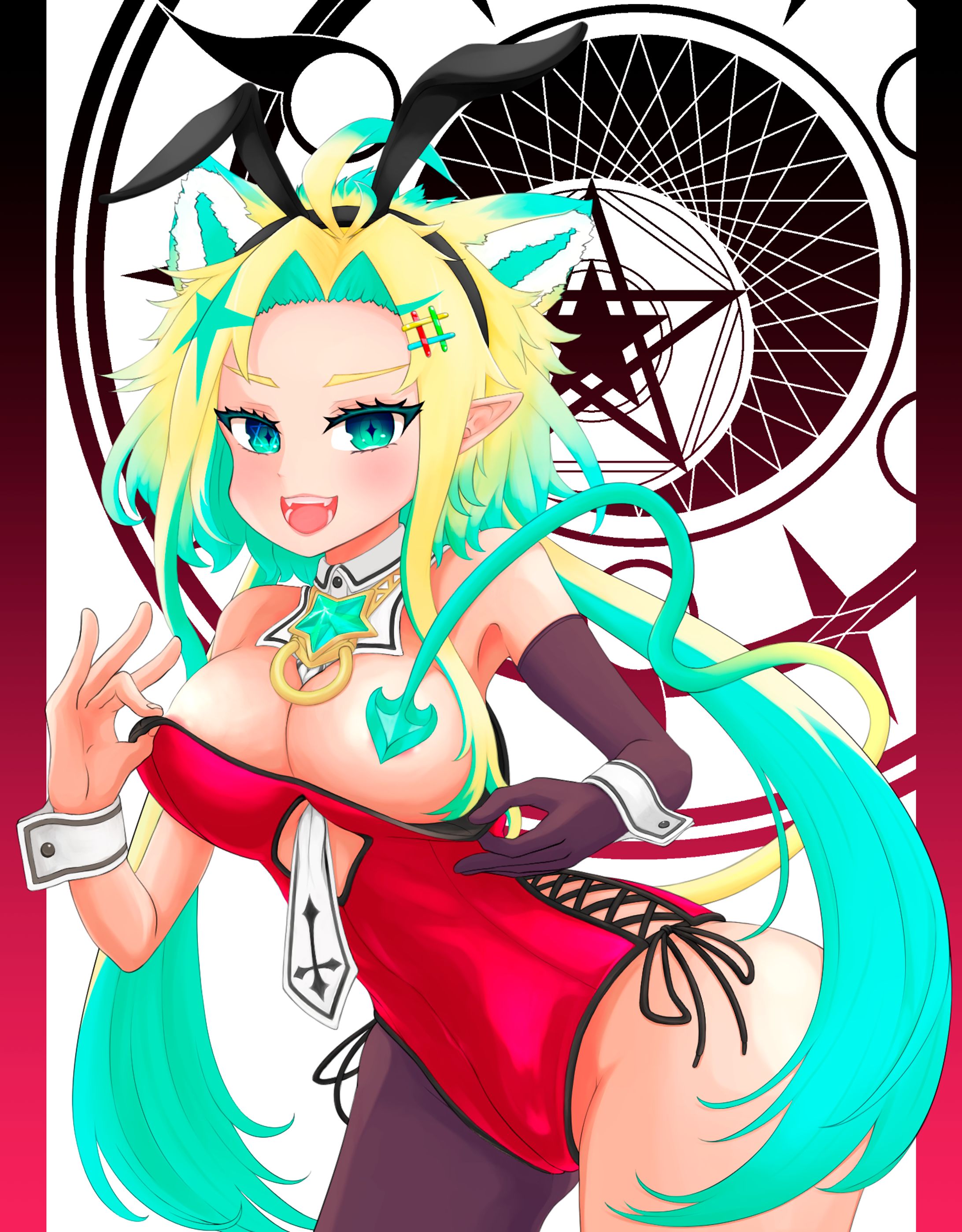 八咫神ユリナ_2023_兎年なバニーガール-1