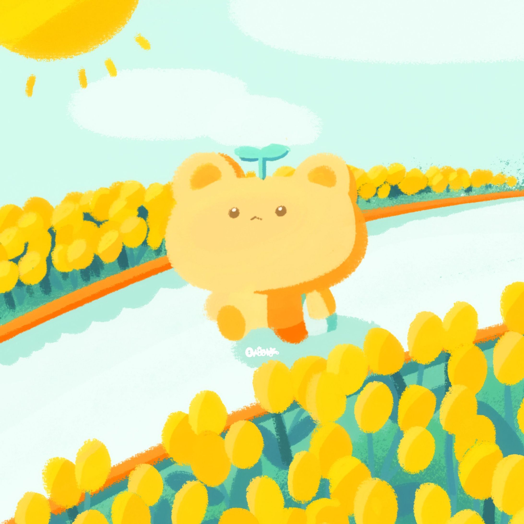 たくさん歩くと咲くんだよ-1