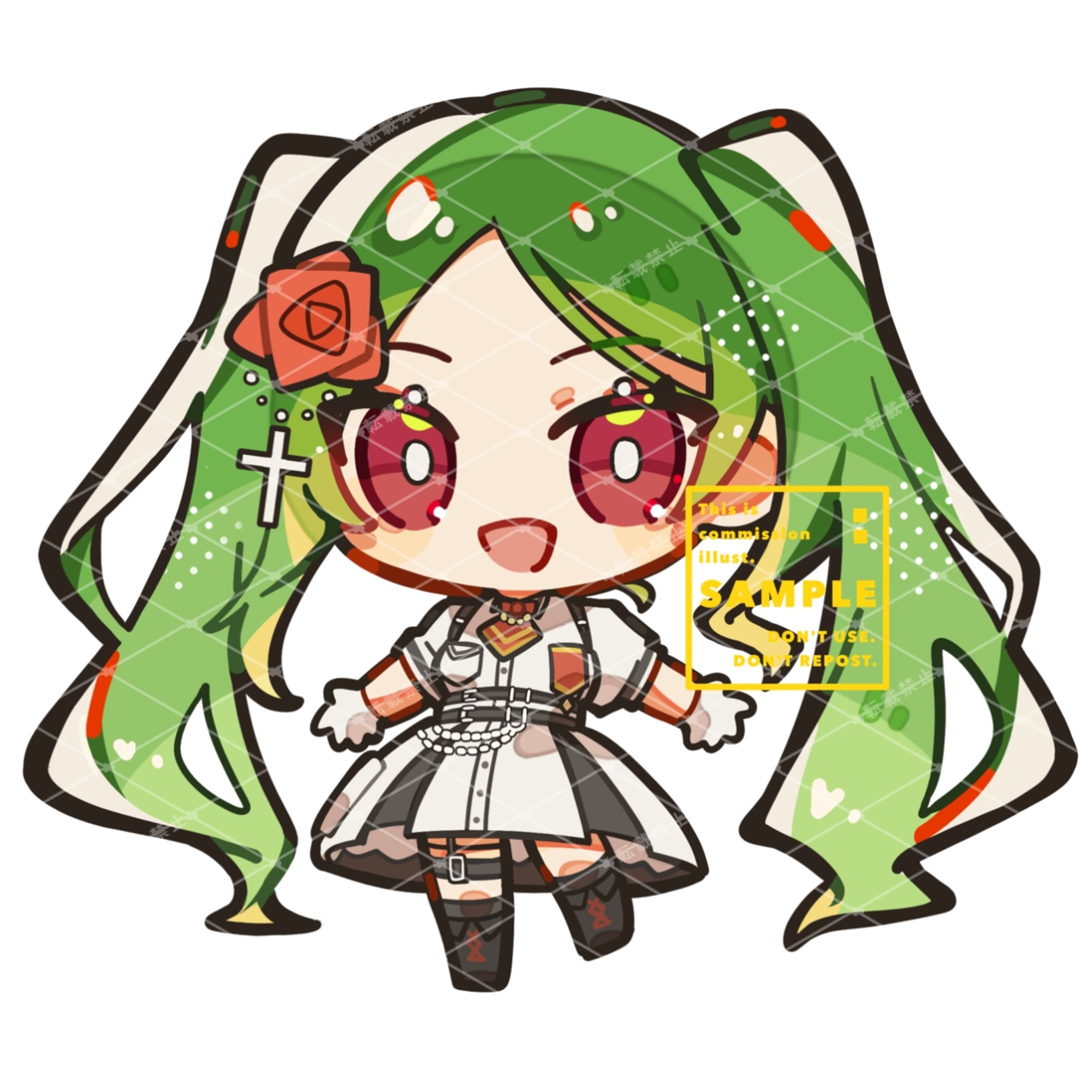 【デフォルメ】SKIMA実績 オリジナルキャラクター様のSDイラスト-1