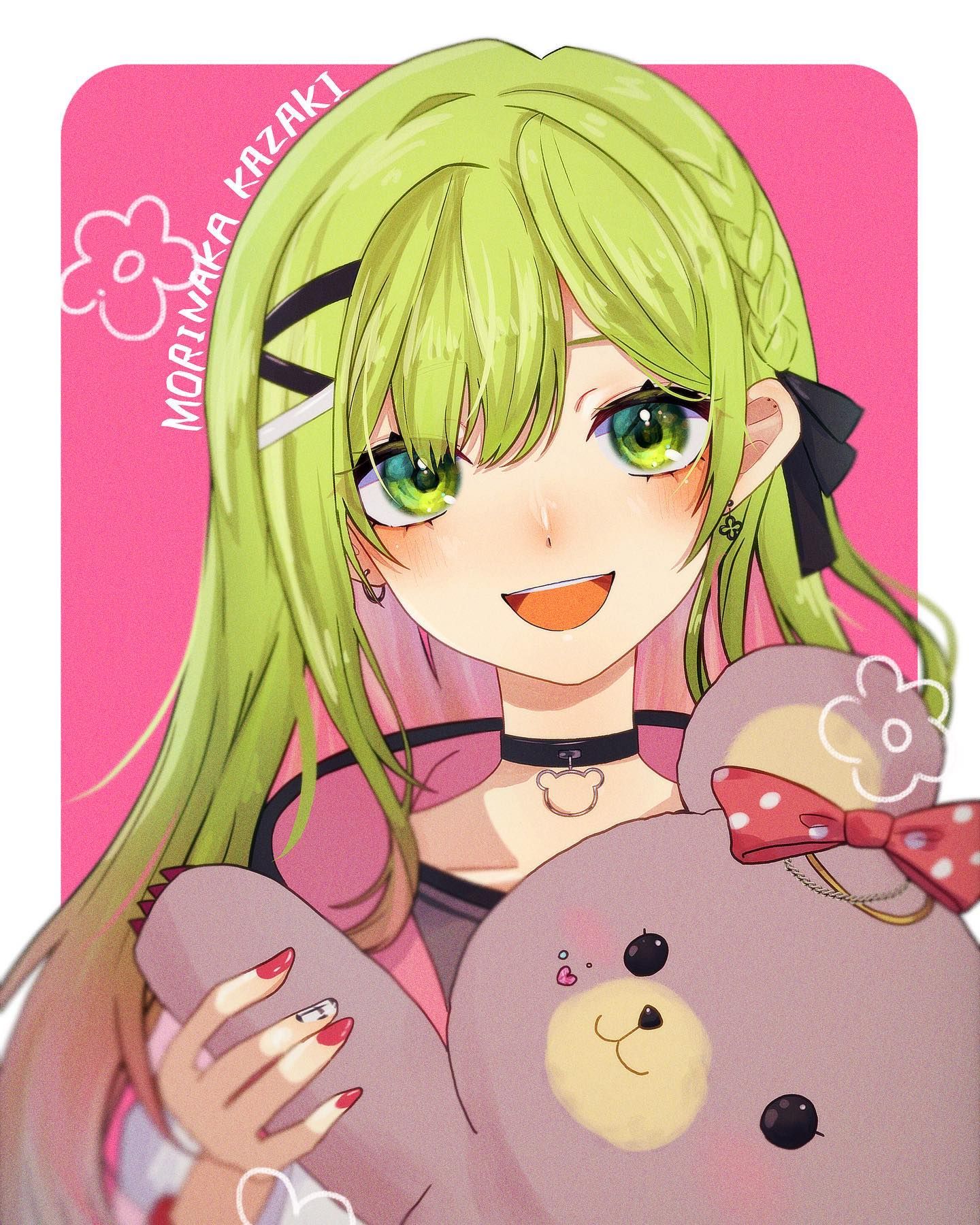 にじさんじ 森中花咲さんのアニメキャラクターパネル にじさんじ 森中花咲さんのアニメキャラクターパネル 森中花咲 誕生