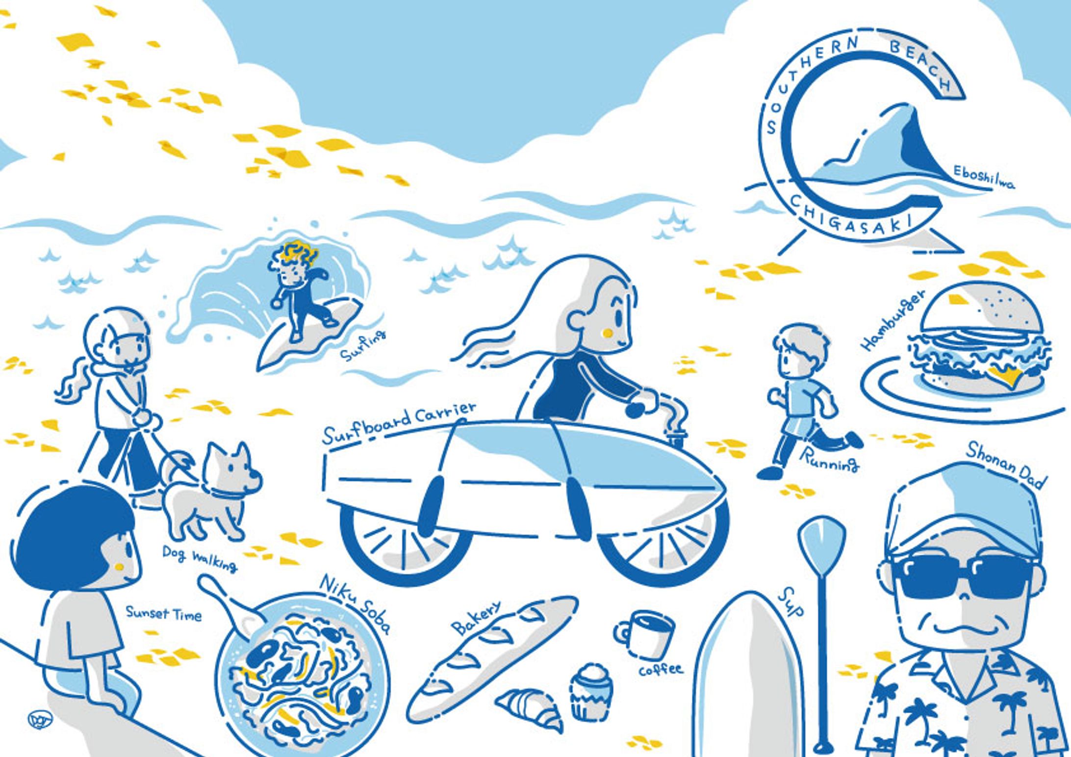 Hello! Chigasaki Illustration-1