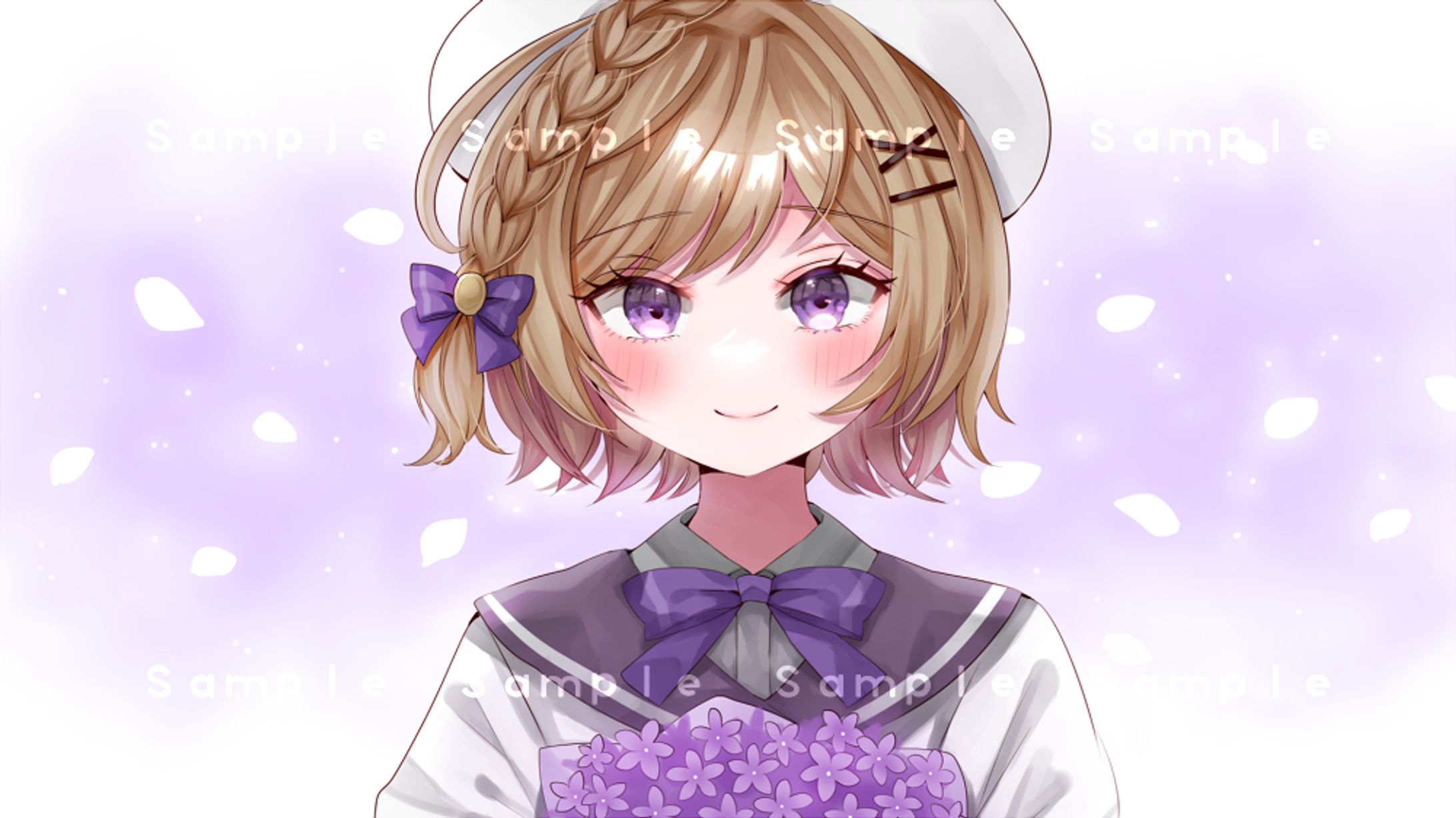 花音様 （月宮花音様 歌ってみた動画用イラスト）
