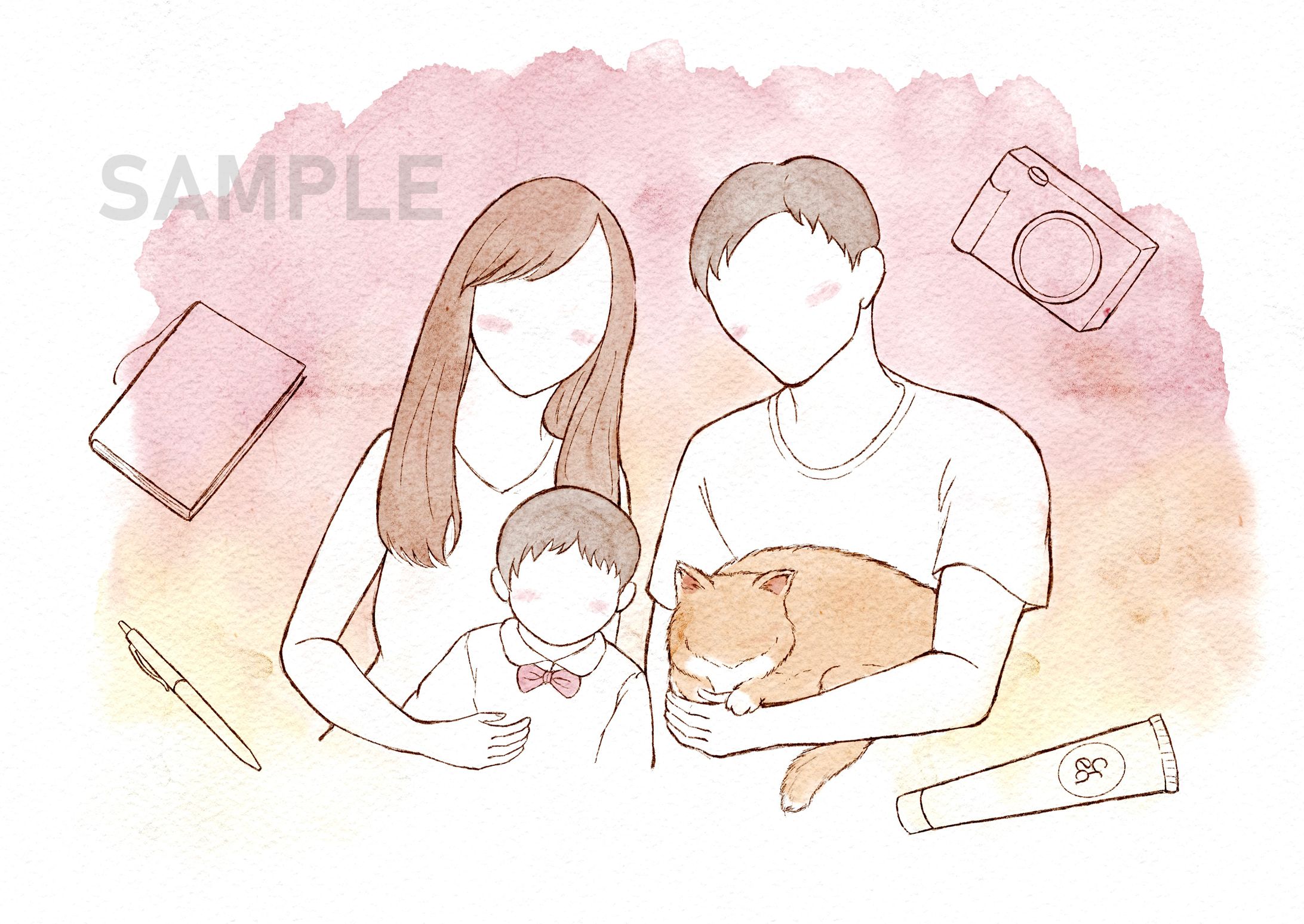 cocohal様　動画素材用イラスト-1