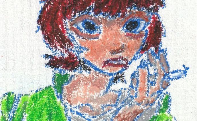 初めてまともにクレヨンで描きました⁡
⁡難しいですね…⁡
⁡ #クレヨン画 ⁡
⁡ #イラスト ⁡
⁡ #いらすとぐらむ ⁡
⁡ #illustration ⁡
⁡ #doodle