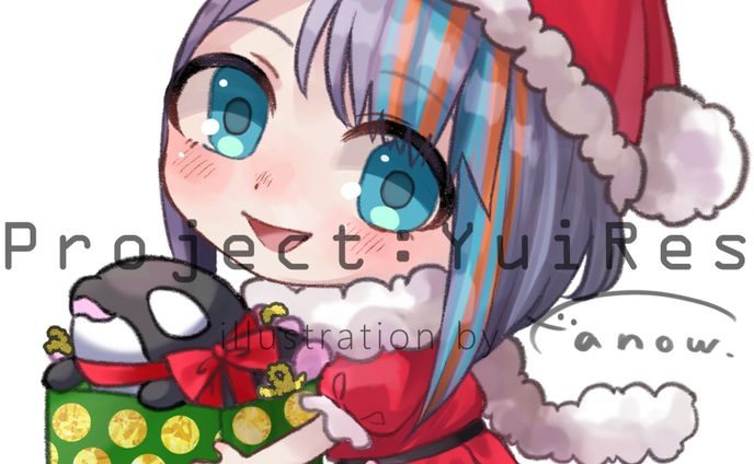 Vtuber デフォルメグッズイラスト