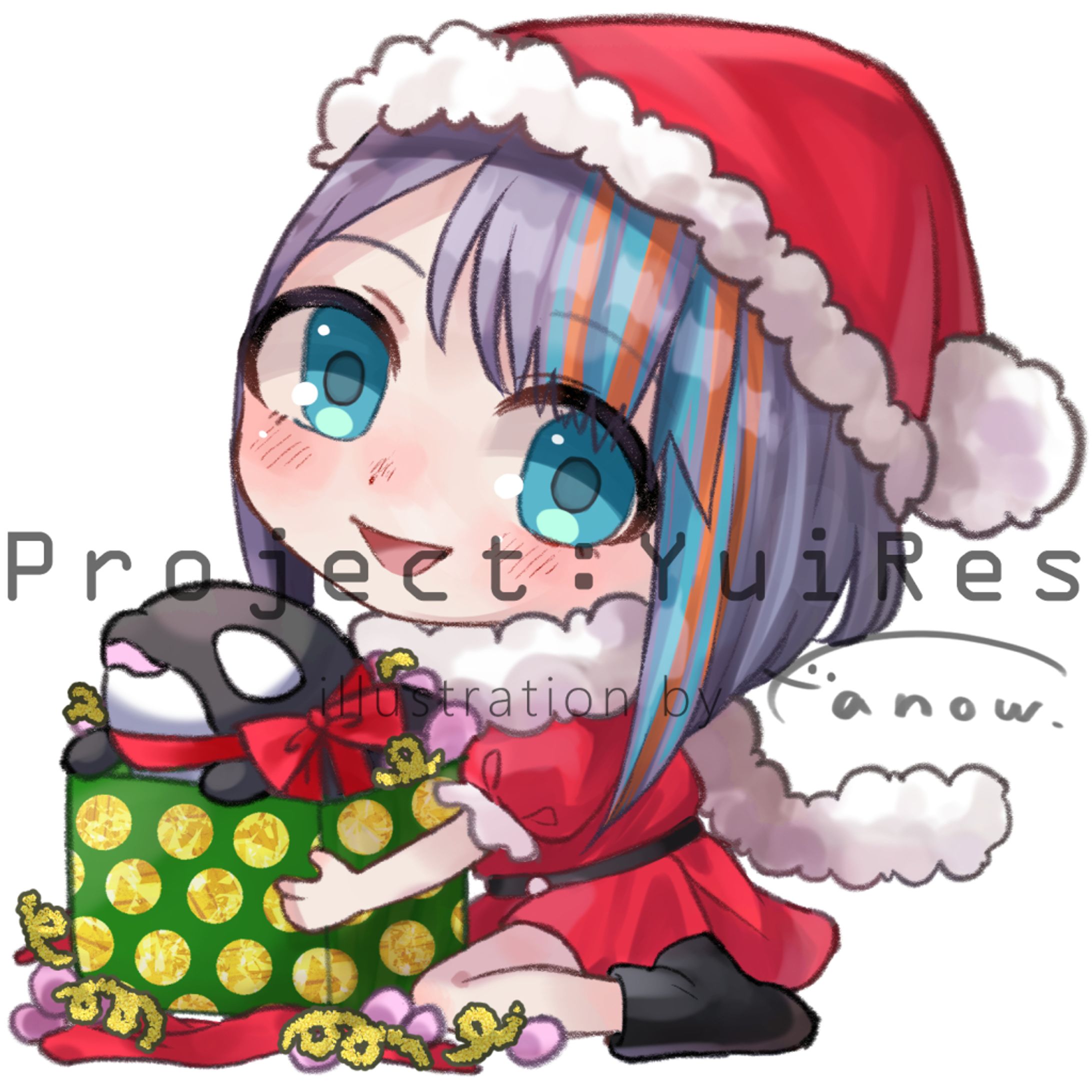 Vtuber デフォルメグッズイラスト-1