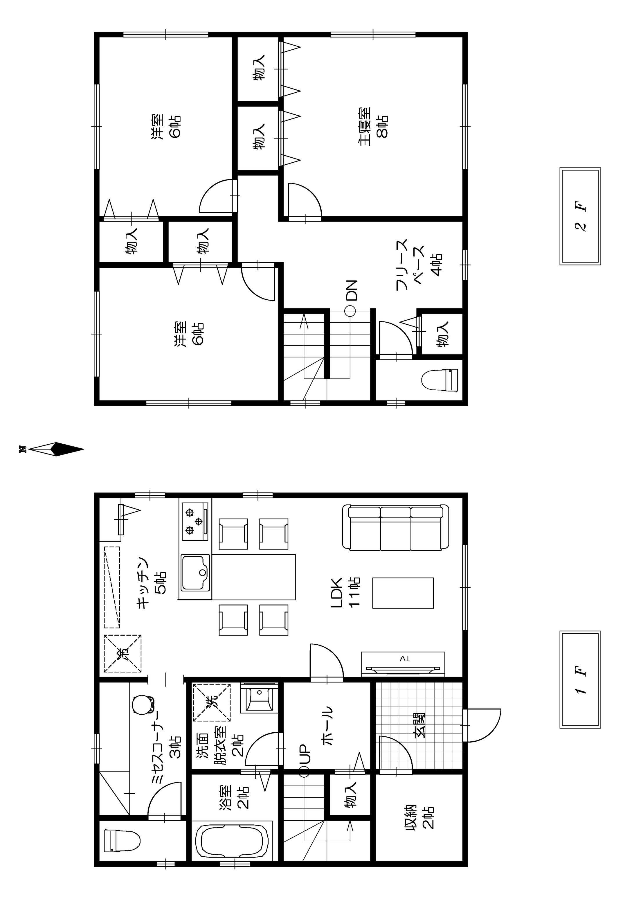 （パターン2）間取り図-1