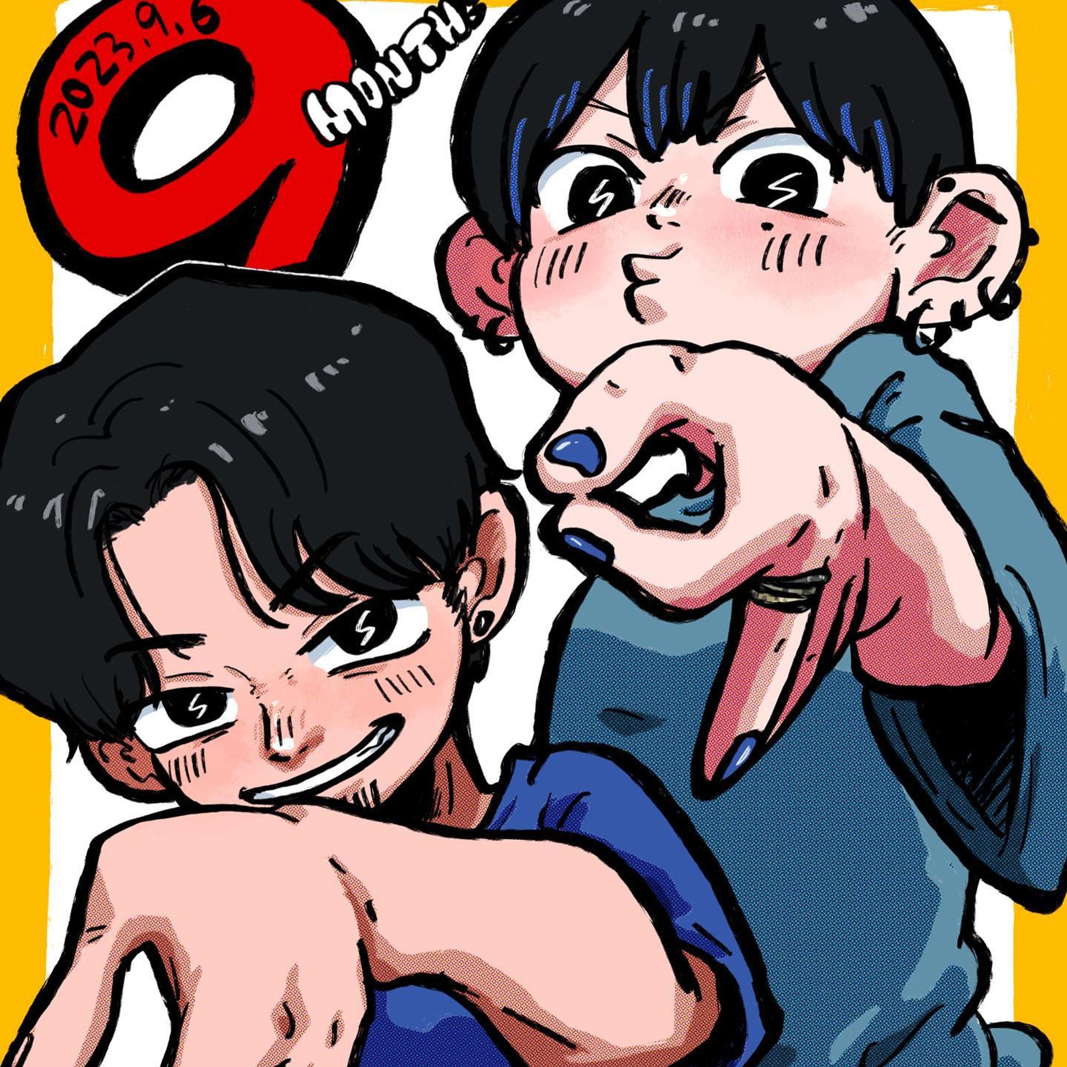 記念日イラスト✌️最近恒例です
#イラスト #絵 #procreate #illustration #illustrator #artistoninstagram #イラストグラム #イラスト好きな人と繋がりたい #絵描きさんと繋がりたい #일러스트 #만화 #art #drawing #manga #有償依頼受付中 #有償依頼 #VTuber-1