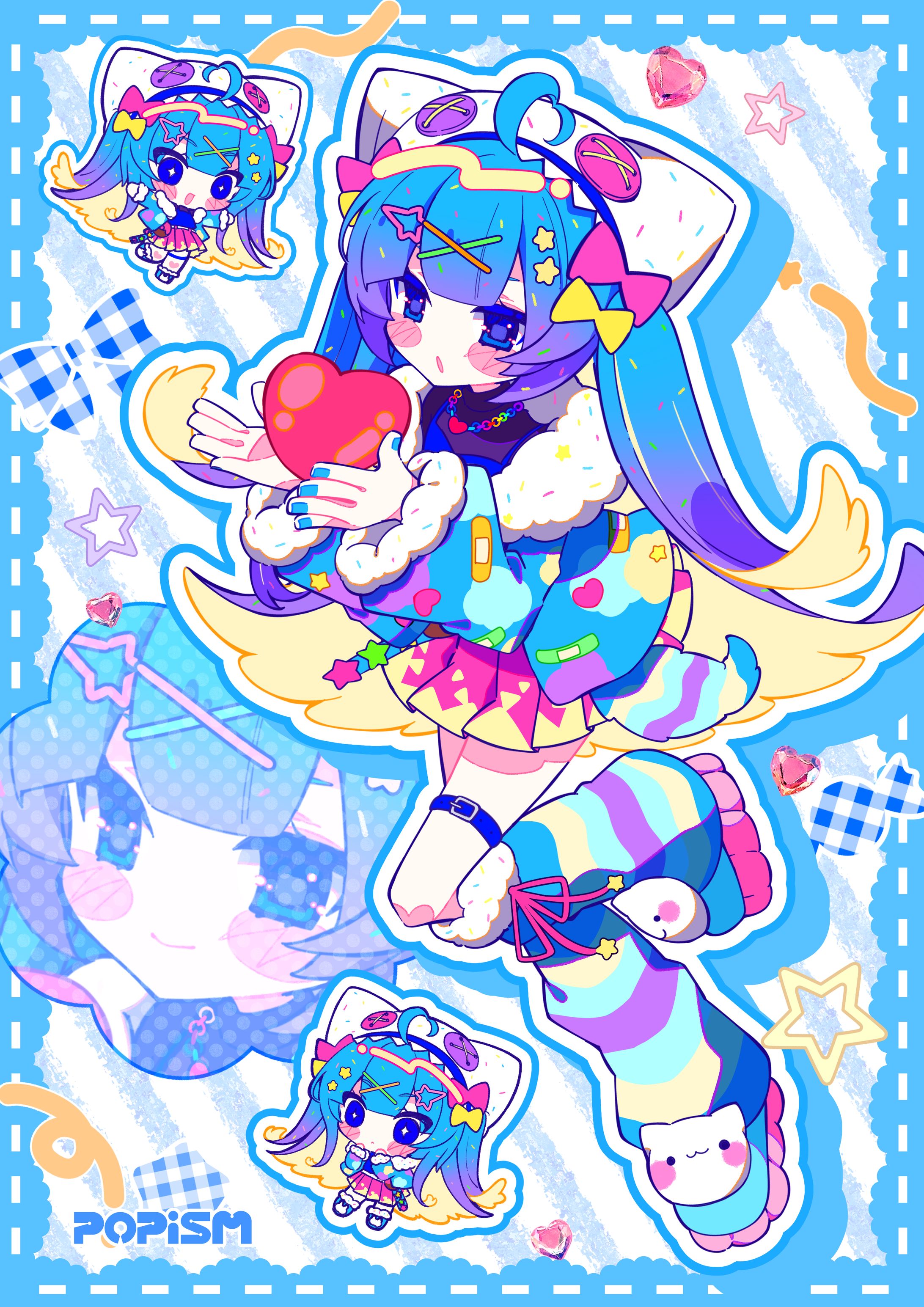 Popism様イメージキャラクターデザイン-1