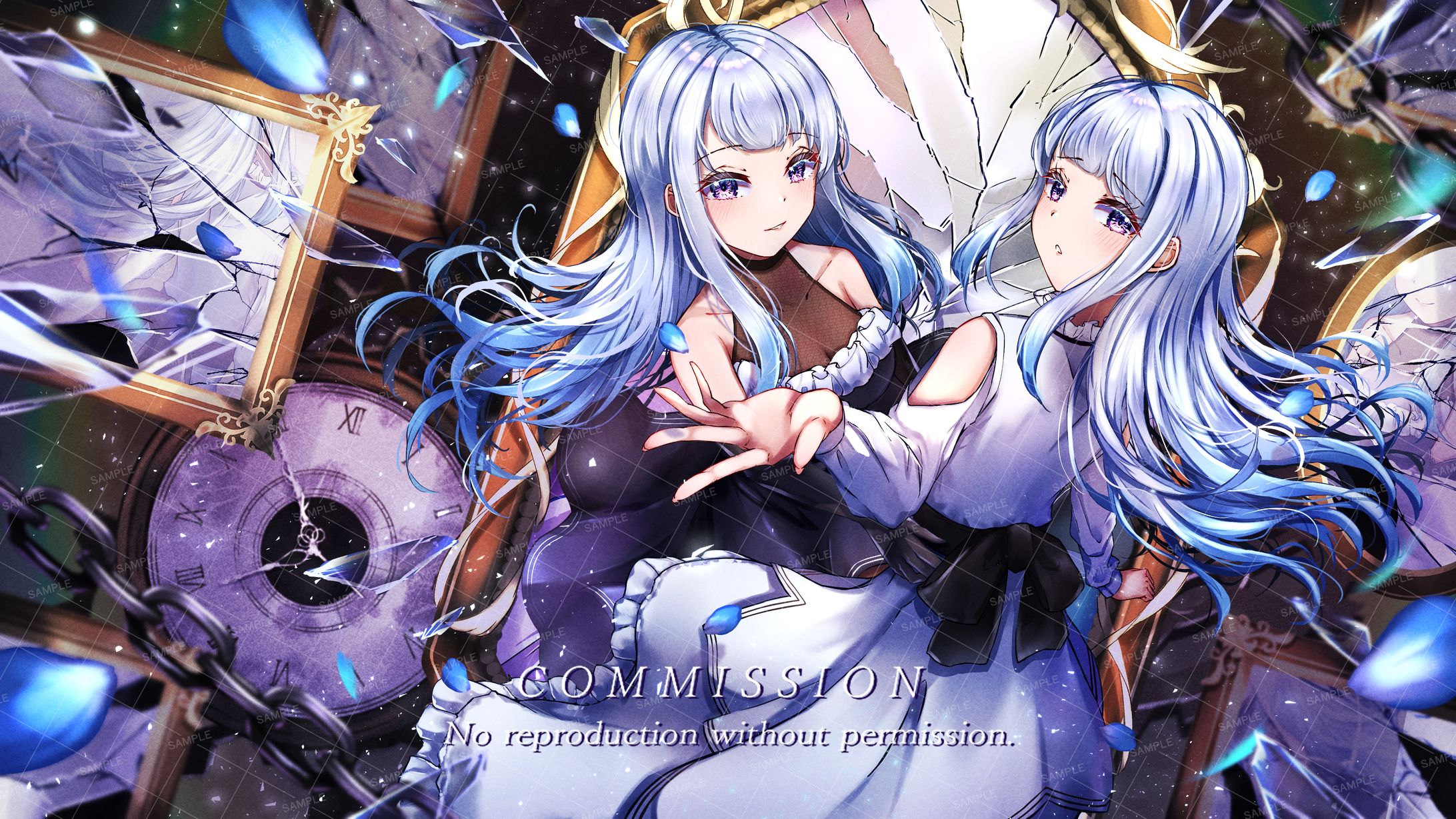 【ご依頼】キミ消失セカイ　MVイラスト（差分あり）-1