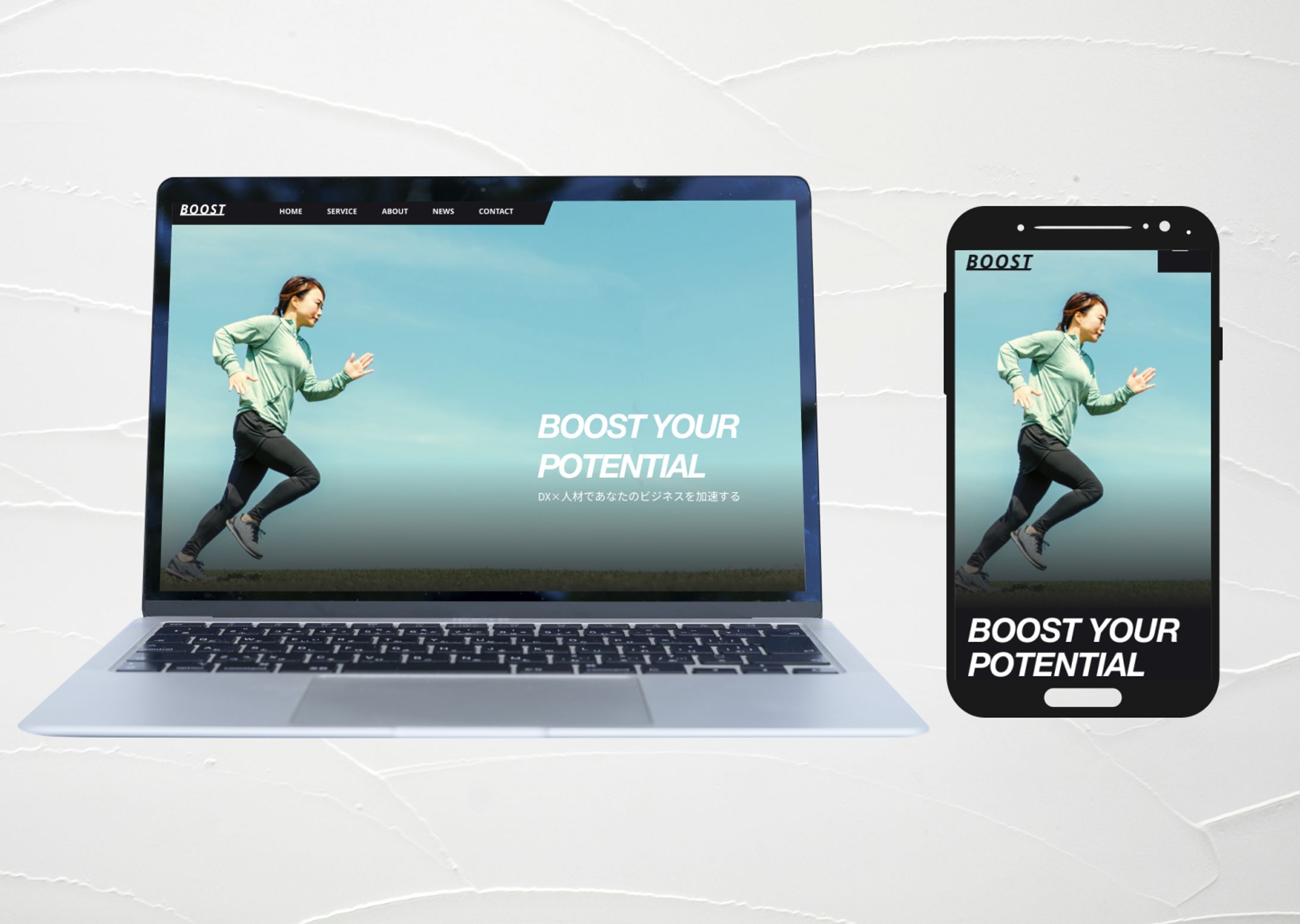 コーポレートサイト　-1