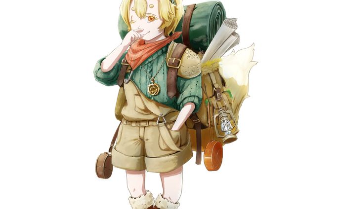 【キャラクターデザイン】Vtuberサンプル